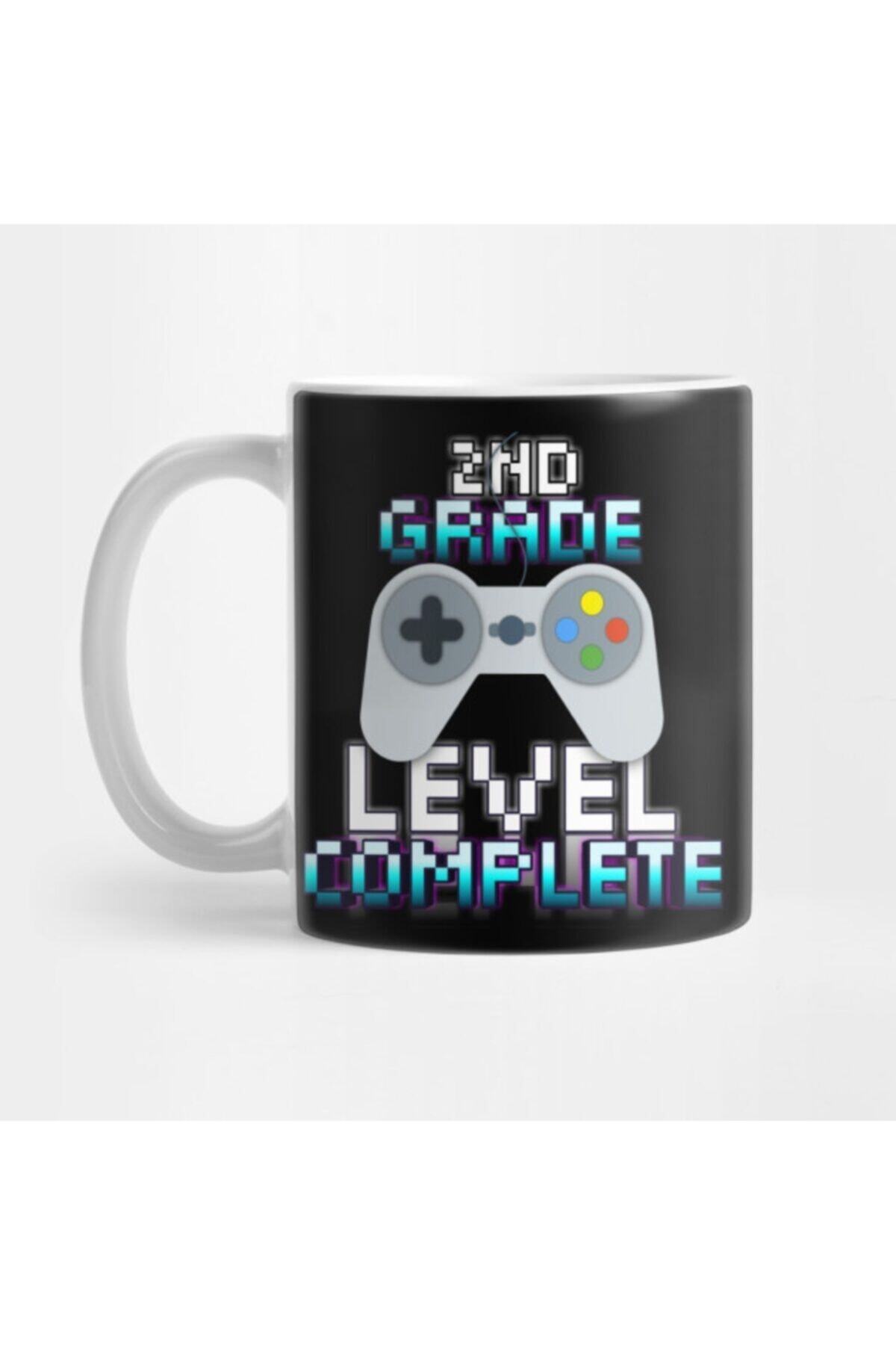TatFast 2nd Grade Level Complete - Pixel Gaming Controller - Cute Funny Kids School Kupa
