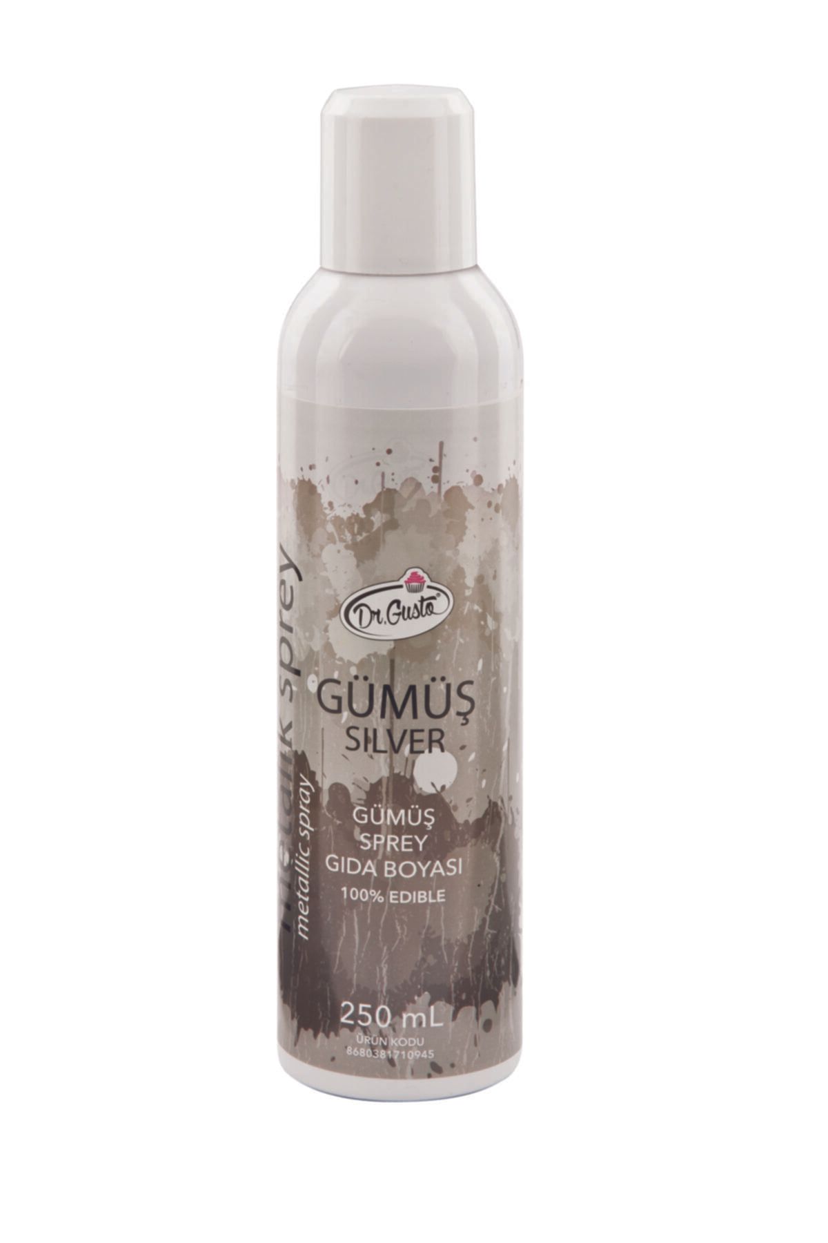 Dr. Gusto Gümüş Sprey Boya 250 ml