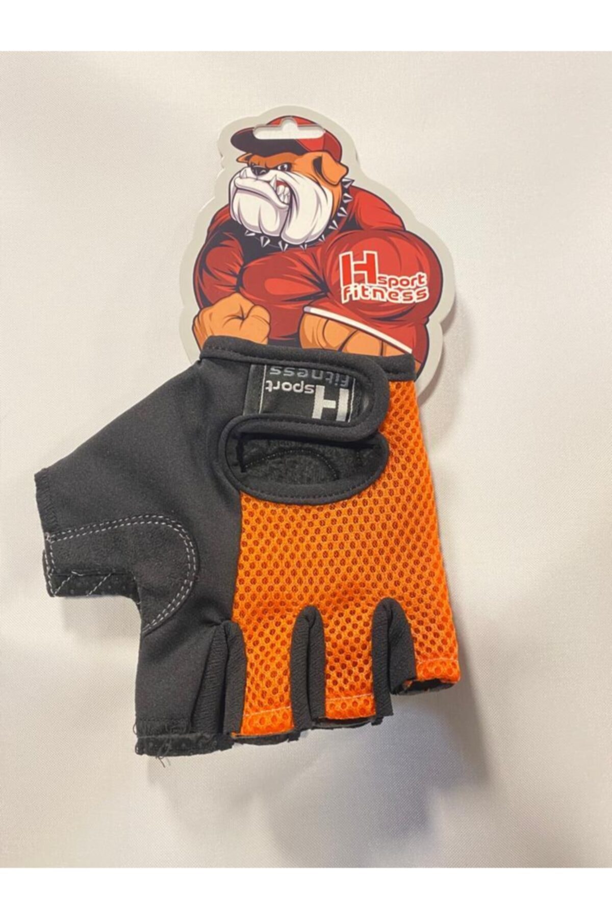 1952 Concept Turuncu Sporcu Fitness Eldiveni Ağirlik Eldiveni
