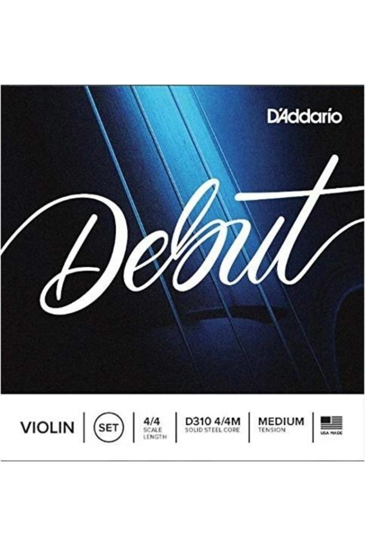 Daddario D310 4/4 Keman Teli - Tam Takım Debut Violin String - Medium