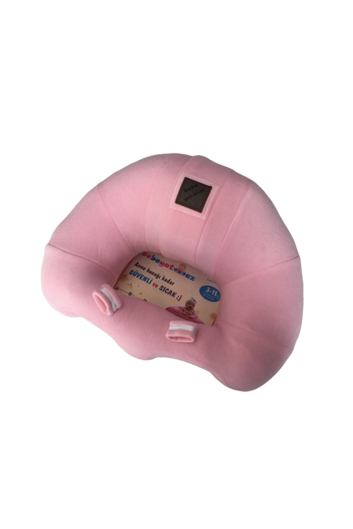 BEBEYATMAZ Bebek Oturma Destek Minderi Koltuğu Pembe