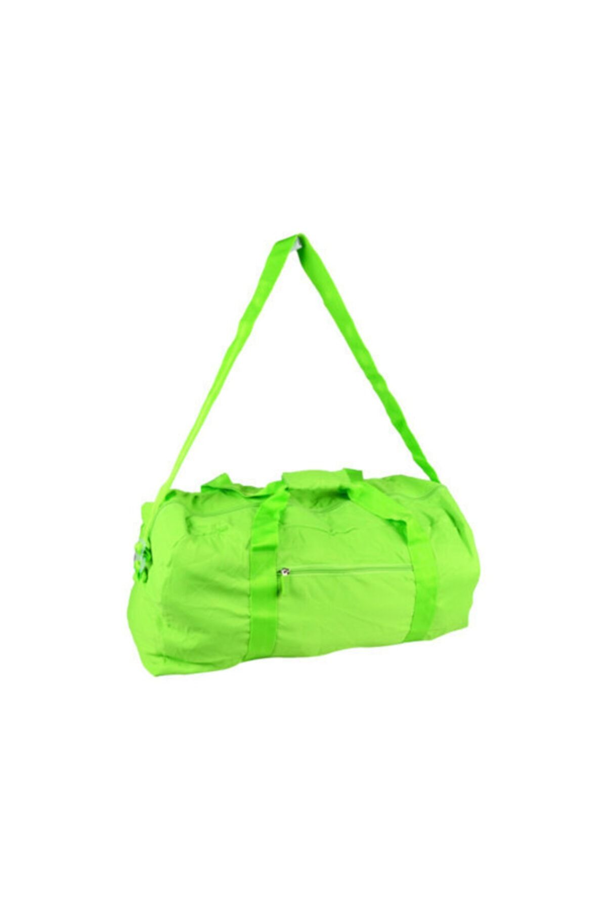 Biggfashion Yeşil Katlanabilir Duffel Çanta