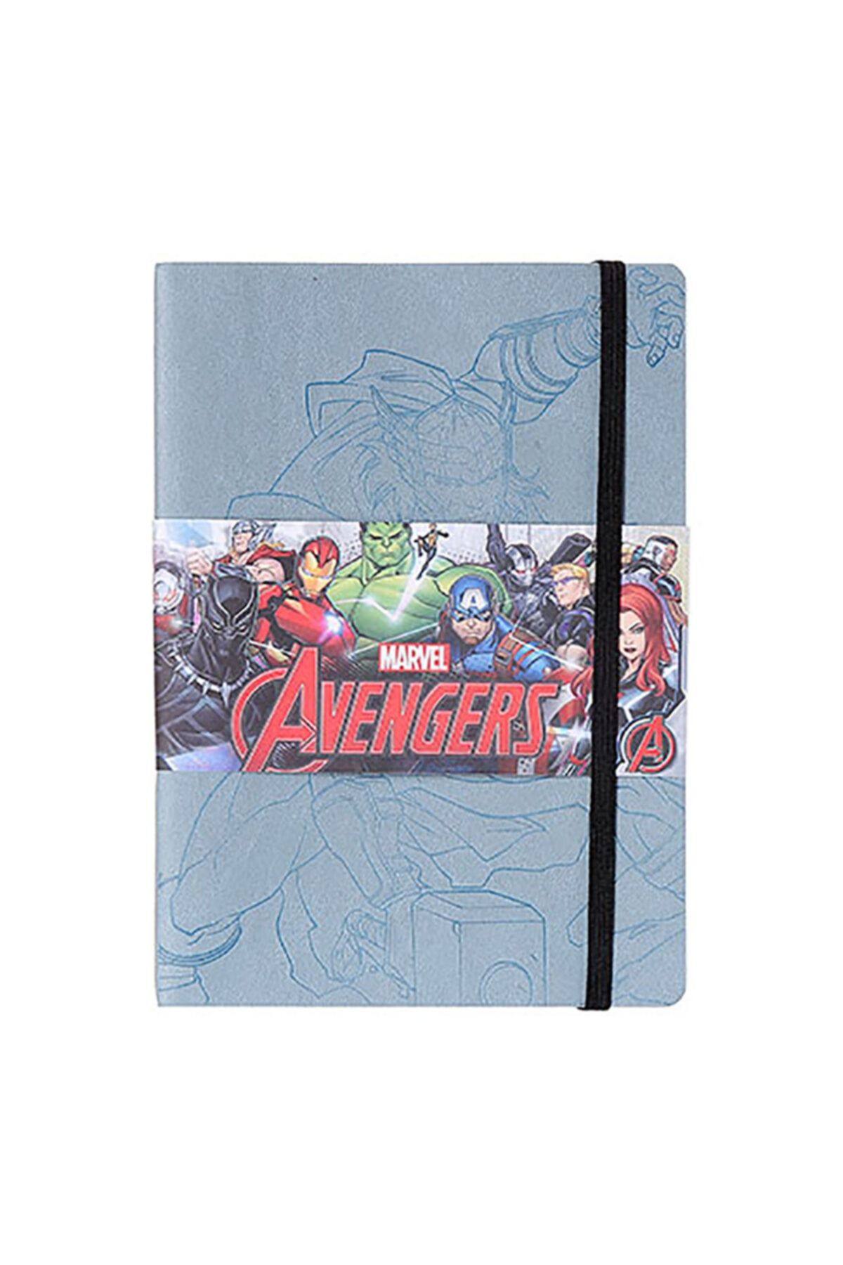 Miniso Mınıso Marvel Pu Memo Book-thor