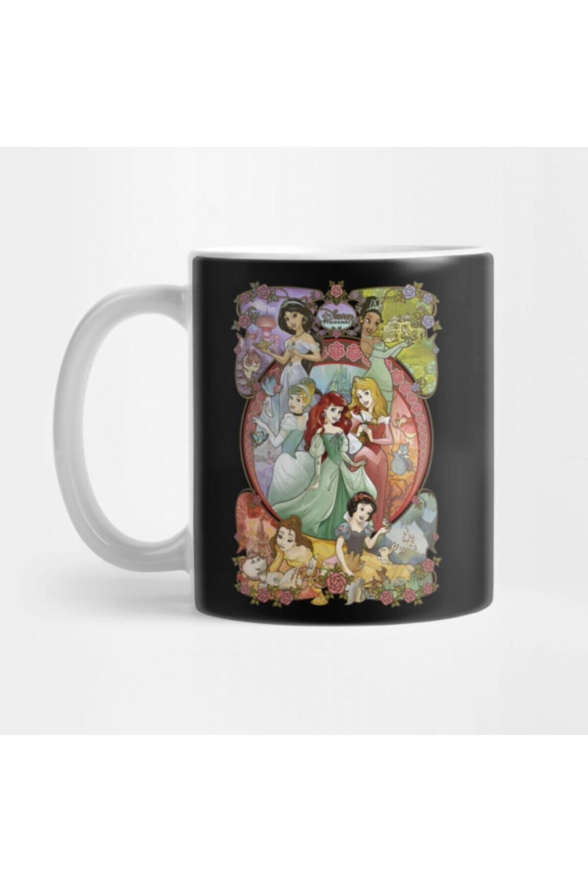 TatFast Disney Princess Classic Cartoon Group Collage Kupa