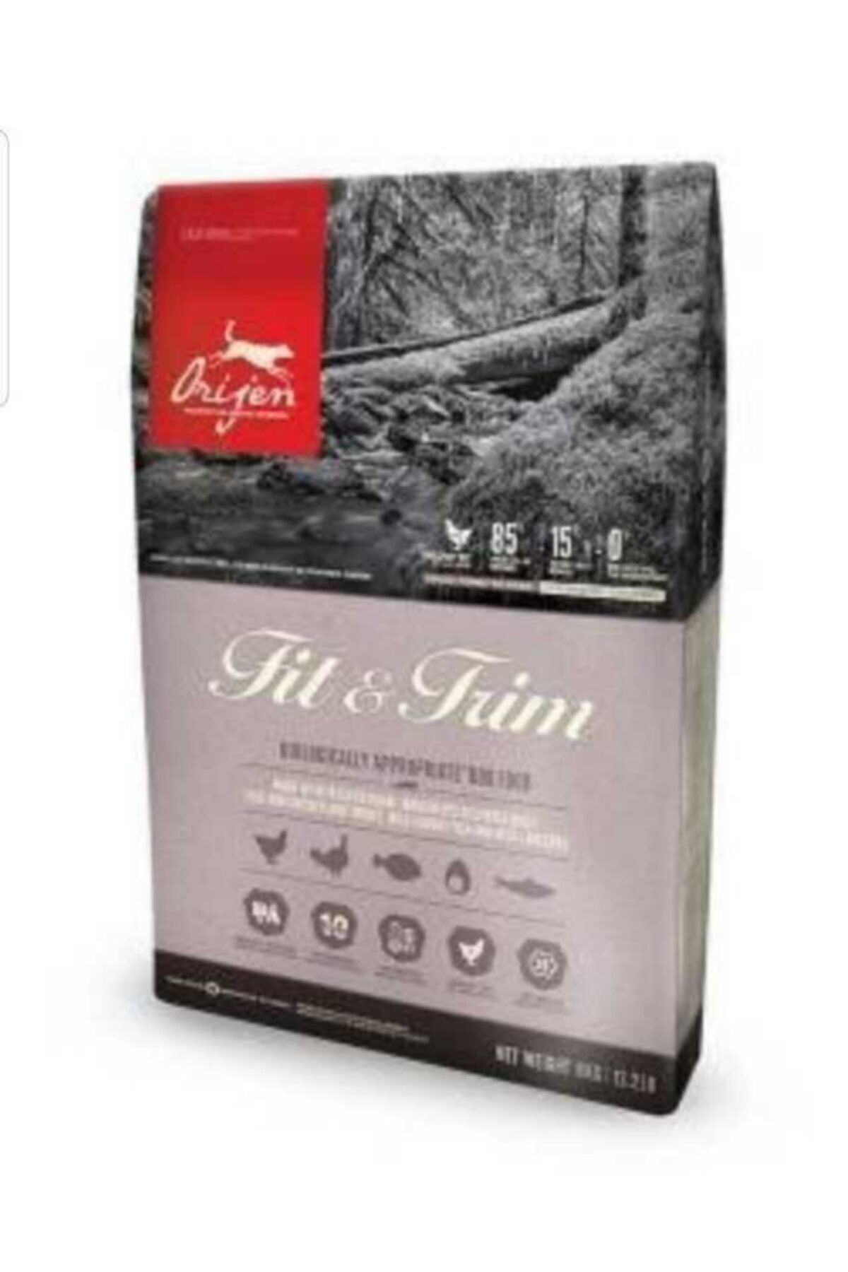 Orijen Fit Trim Kilo Problemli Köpekler Için Tahılsız Mama 2kg