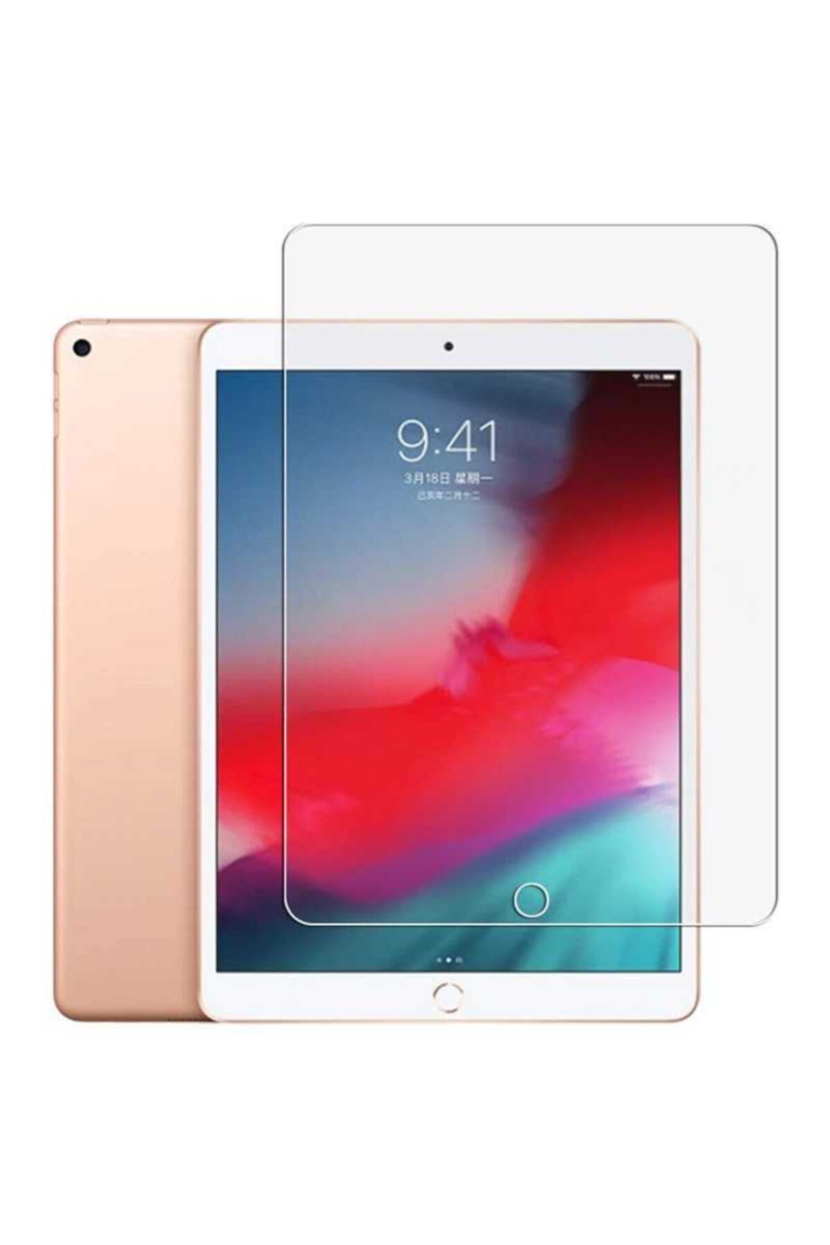 BizimGross Apple Ipad 8. Nesil  2020 10.2a2270 a2428 a2429 a2430  Temperli Kırılmaz Cam Ekran Koruyucu