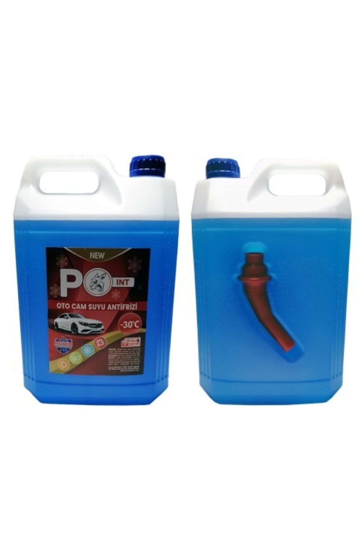 Point Antifirizli -30 Derece Kolay Döküm Gagalı Oto Cam Suyu 5 Litre
