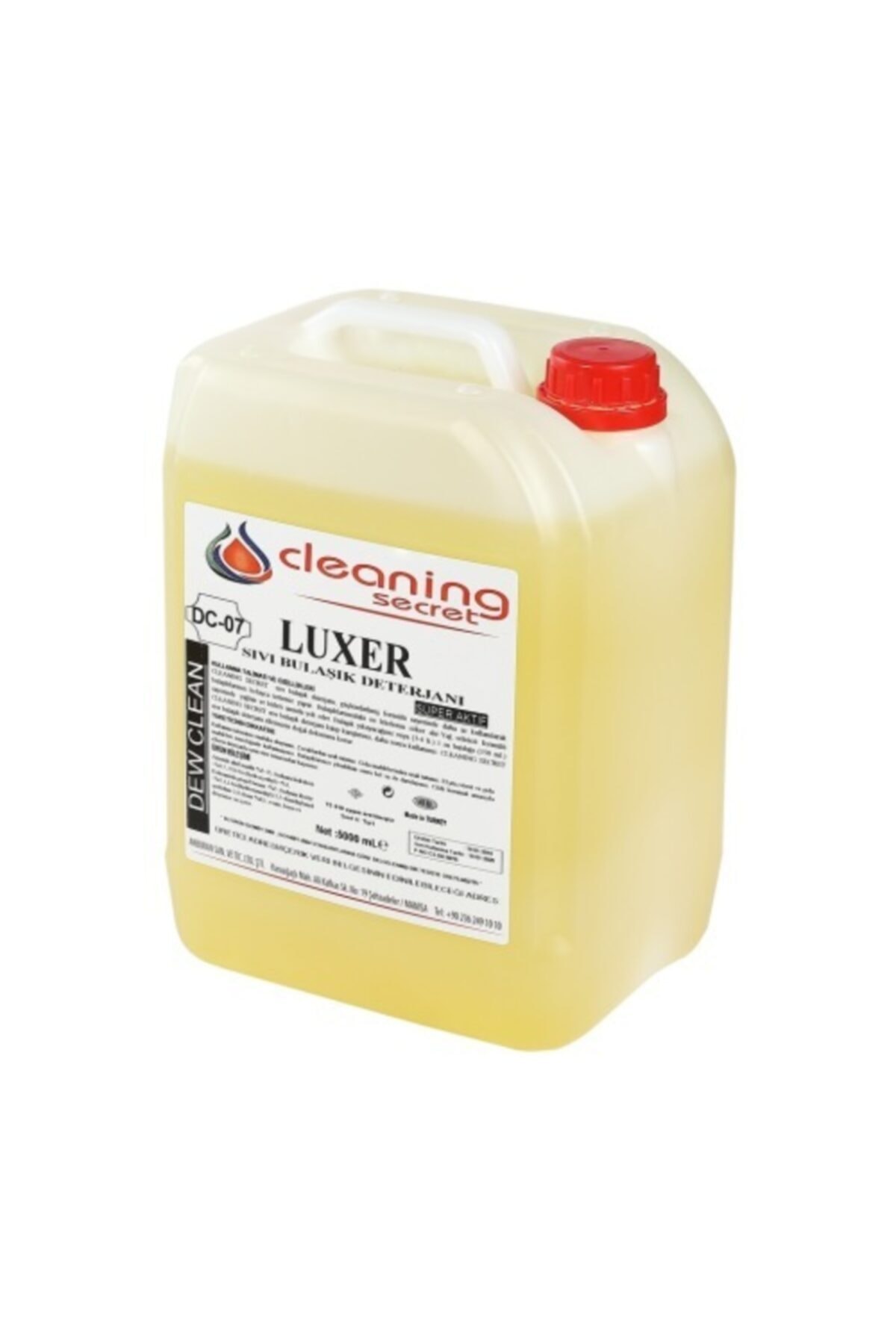 CLEANİNG SECRET Bulaşık Detarjanı Elde Yıkama 5 Kg