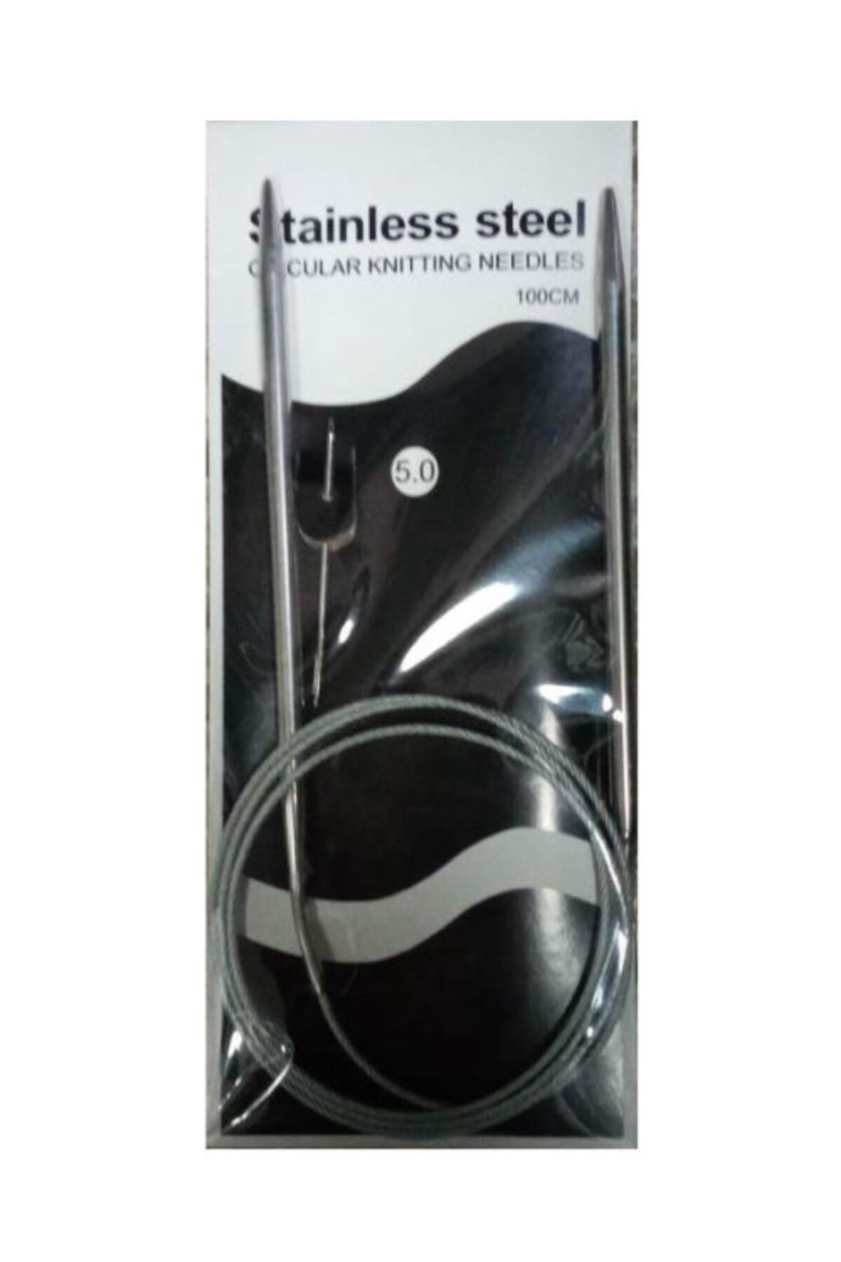 Staınless Paslanmaz Çelik No 5 100 cm Misinalı Şiş