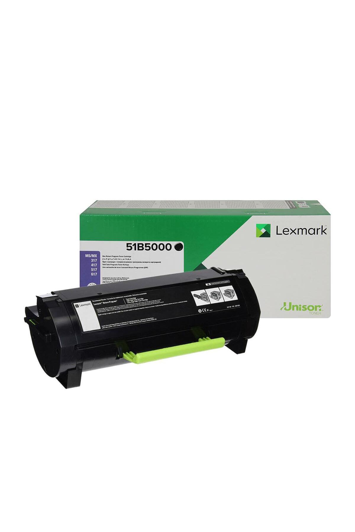 inkwell Lexmark Mx317de - 51b5h00 Orjinal Toner 5000 Sayfa