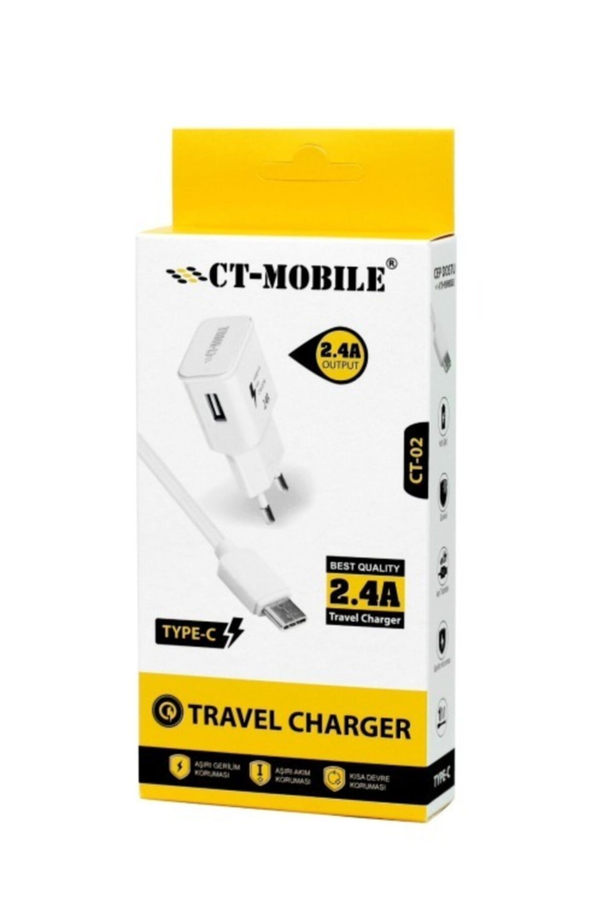 Ct -mobile 2.4 Amper Typce Şarj Seti