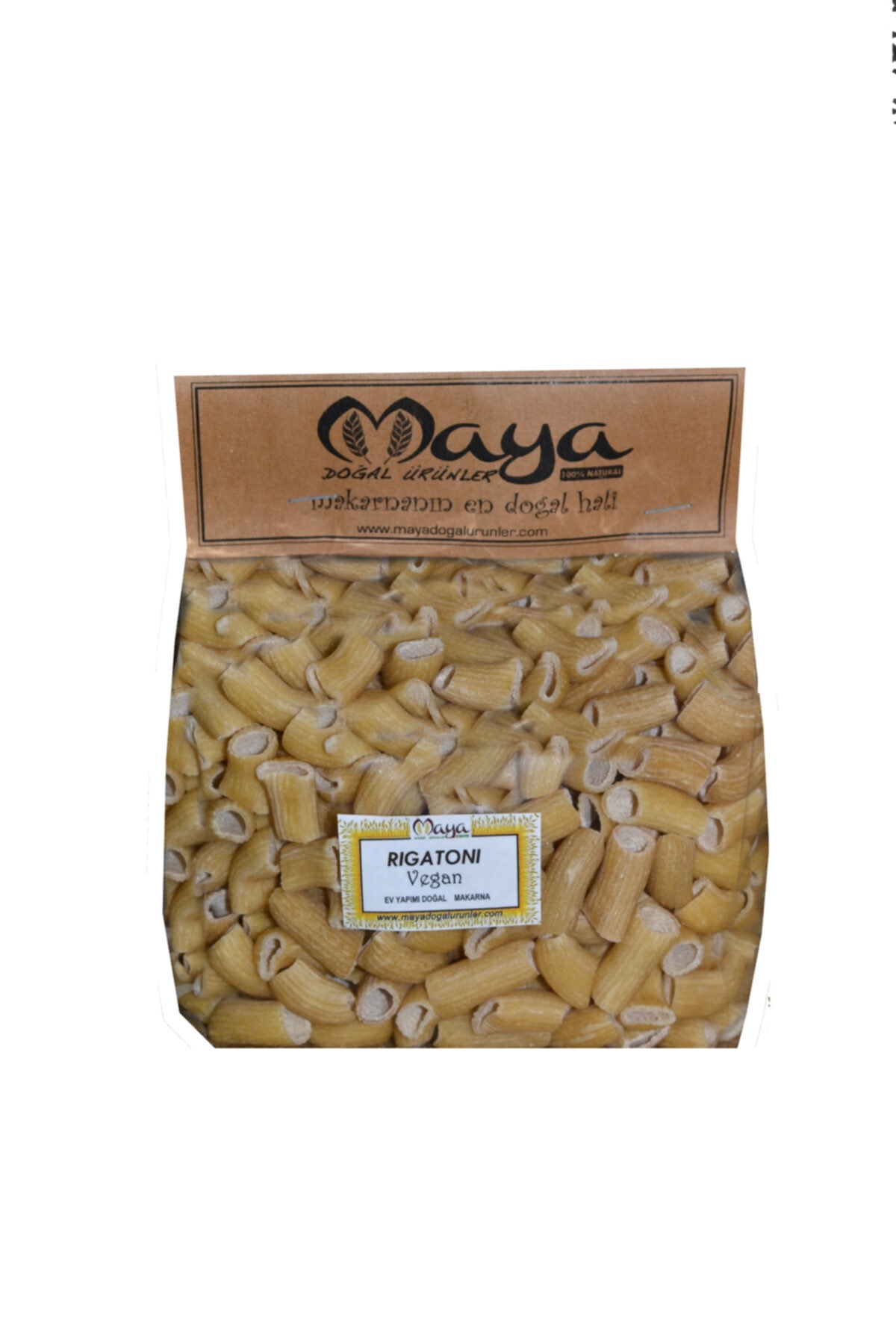 MAYA DOĞAL ÜRÜNLER Rıgatonı Vegan Makarna 500gr
