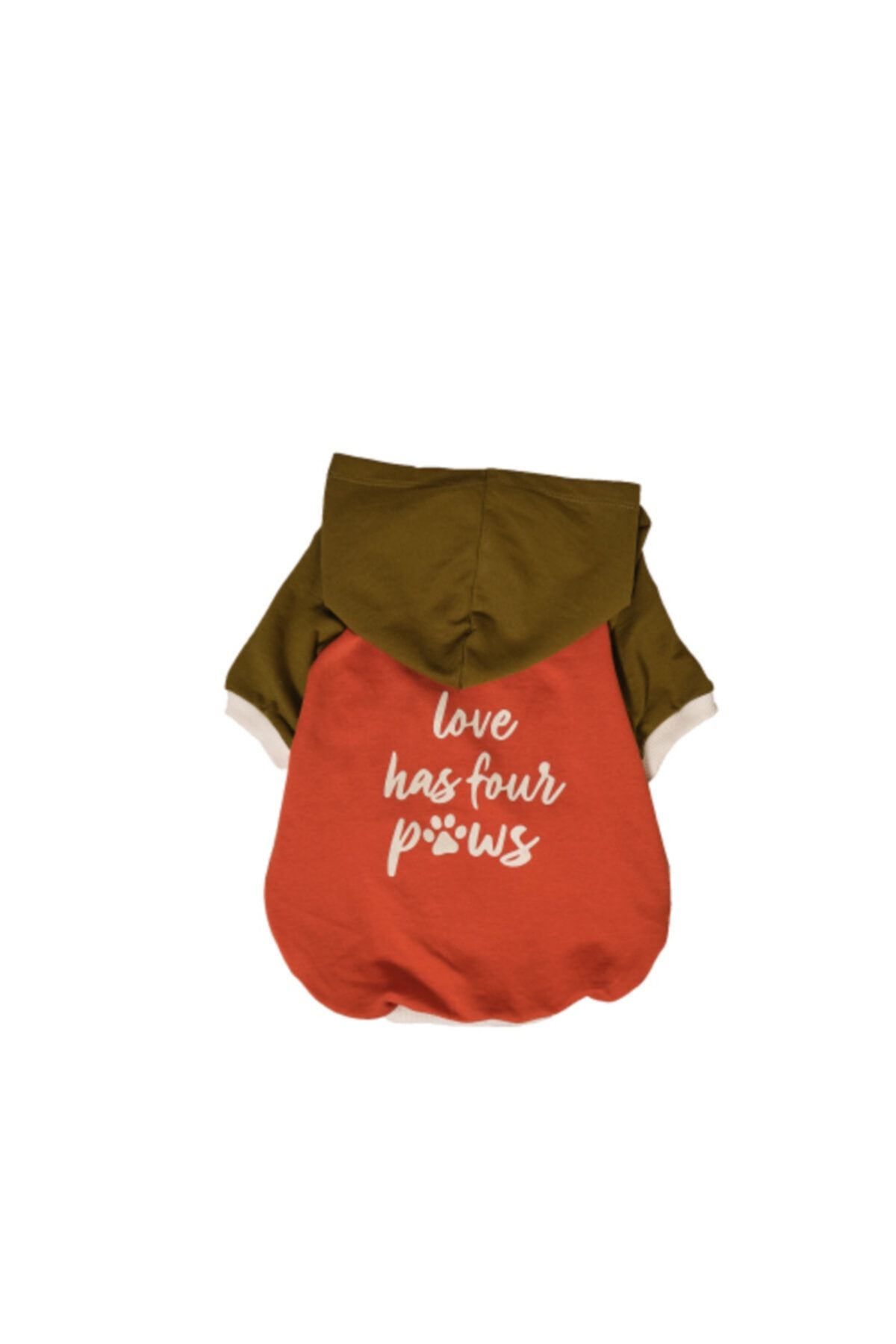 Ponchic ''love Has Four Paws'' Baskılı Sweatshirt