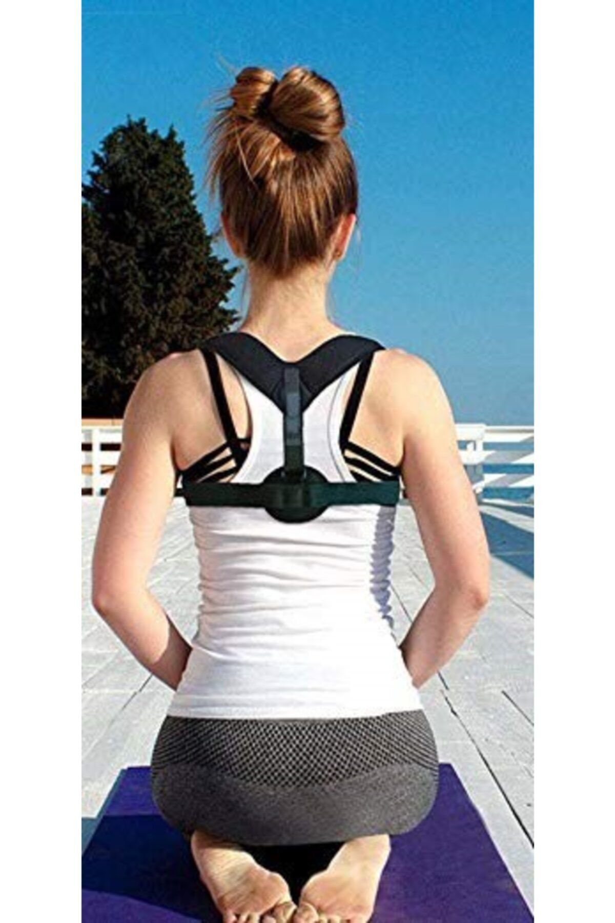 Ankaflex Kamburluk Önler Kelebek Sporcu Modeli Dik Duruş Korsesi
