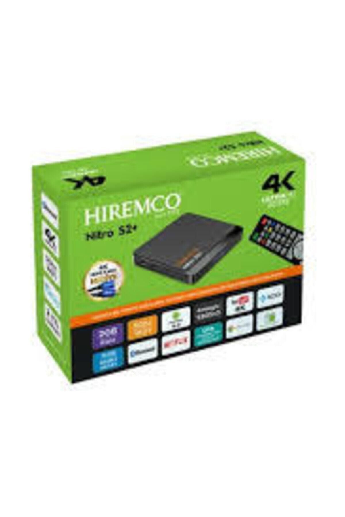 Hiremco Android Tv Box 4k - Smart Mod - Nitro S2+