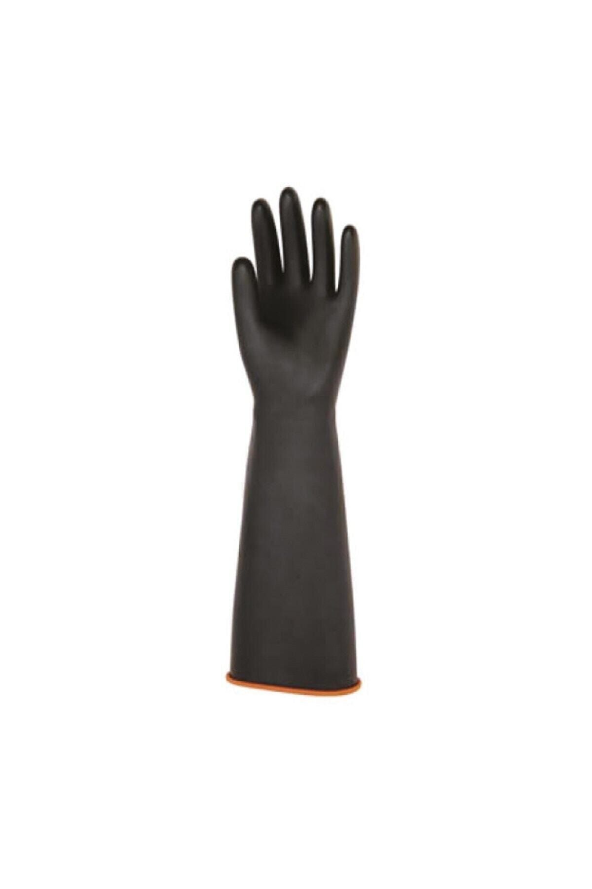 Diger Karakterler Starline Siyah Asit Eldiveni Uzun Konç 45 Cm No:11