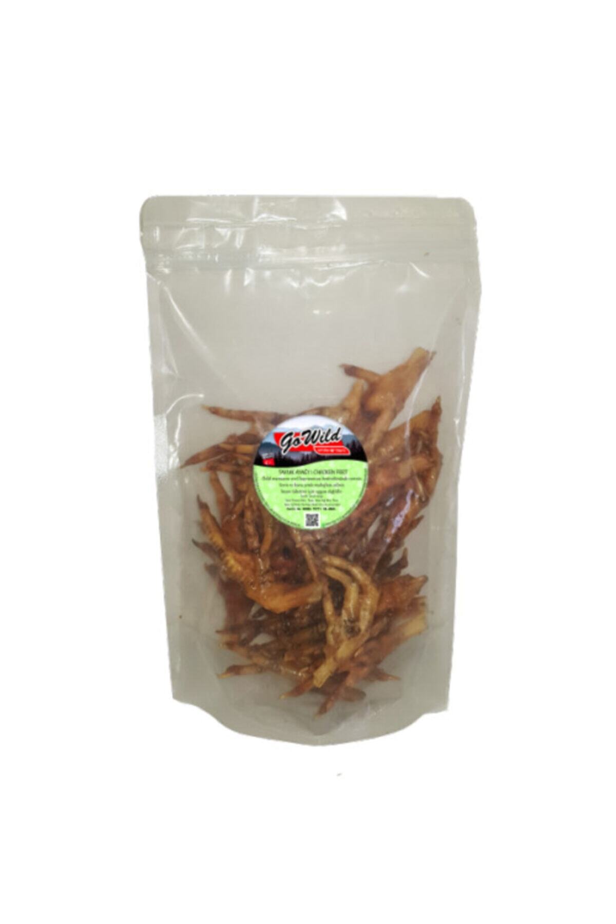 GoWildPetFoods Kurutulmuş Tavuk Ayağı 250gr