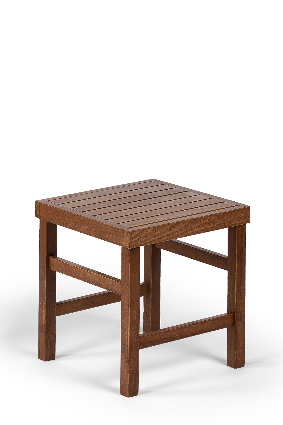 mebel stil Atina Sehpa 40x40 - Bahçe,balkon,teras,şezlong, Kare Ahşap Sehpa