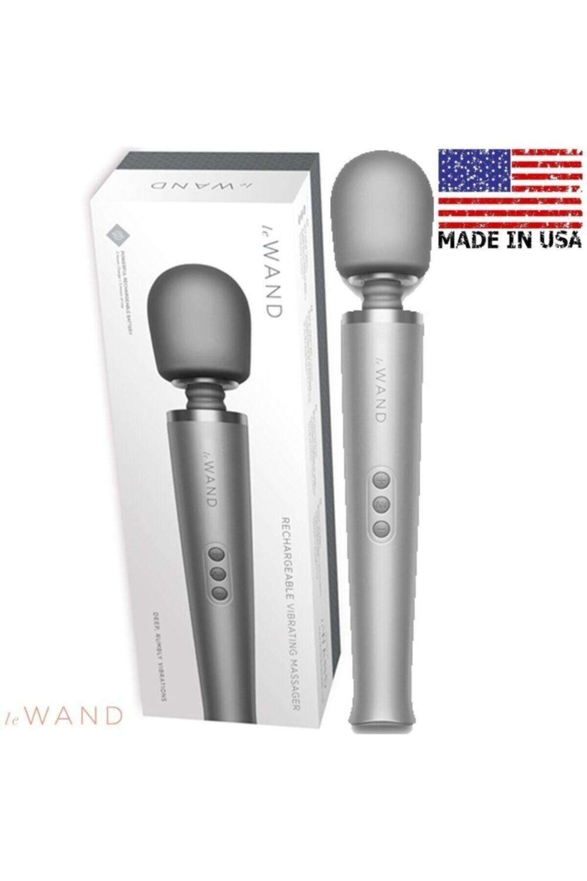 Le Wand Petite Şarj Edilebilir Masaj Aleti Grey