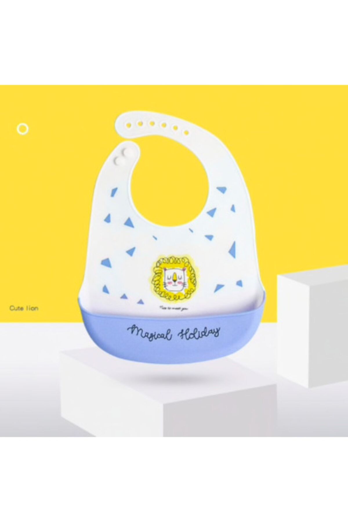 LWP Shop Silikon Cepli Mama Önlüğü