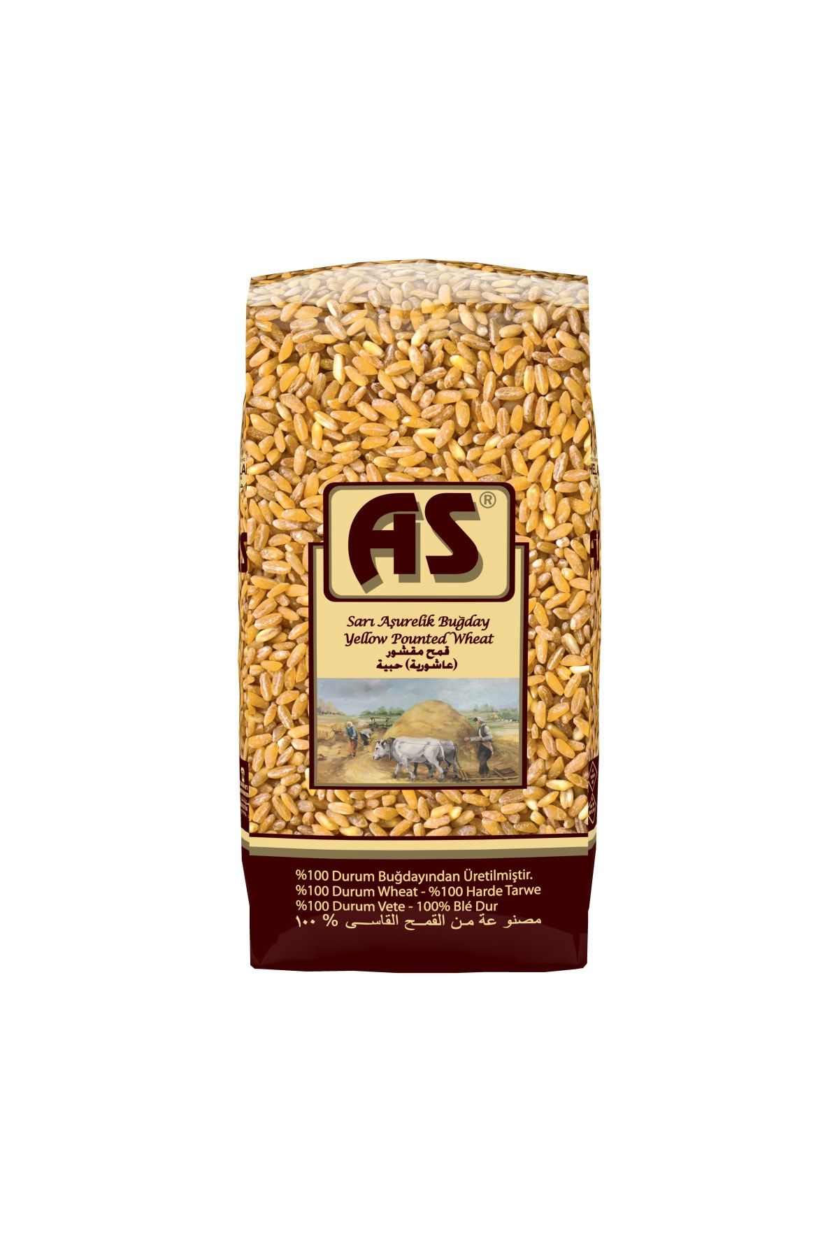 As Bakliyat As Sarı Aşurelik Buğday - 1 Kg