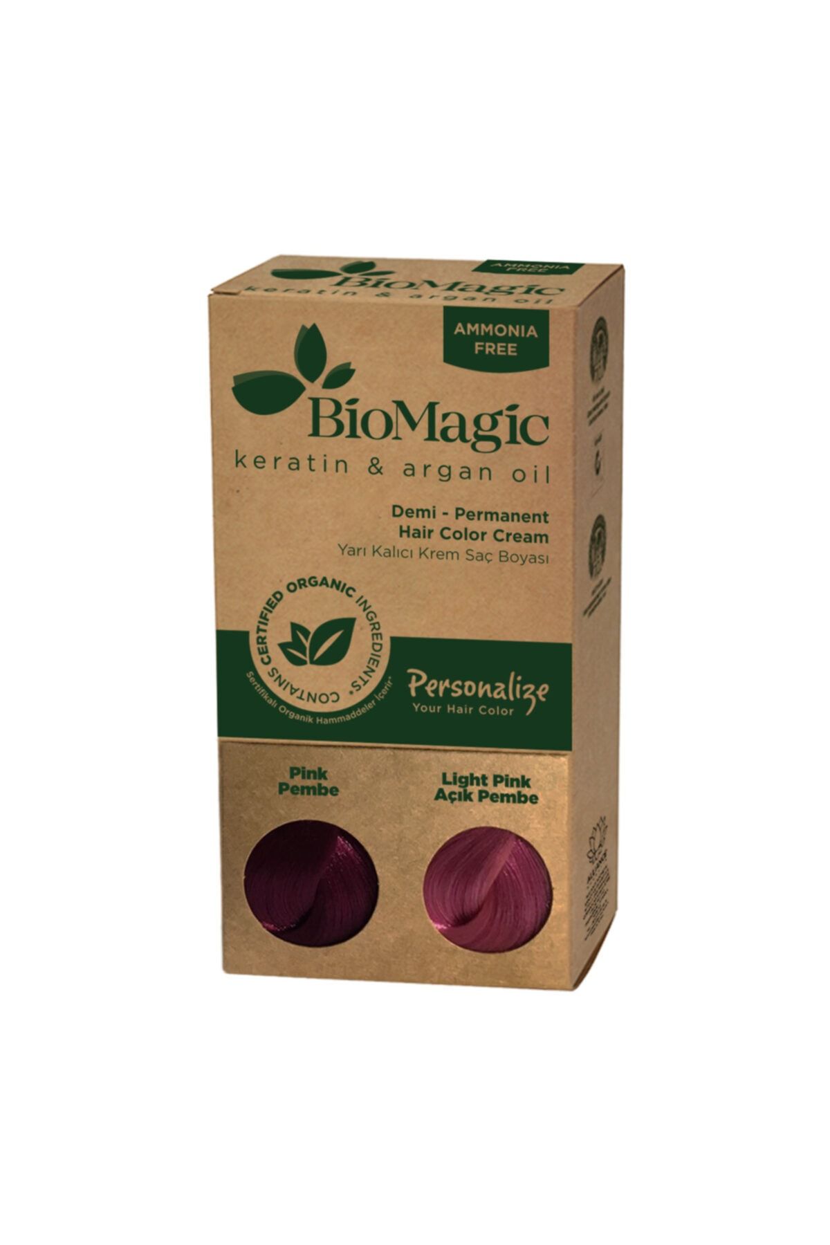 BIOMAGIC Pembe  Açık Pembe Saç Boyası