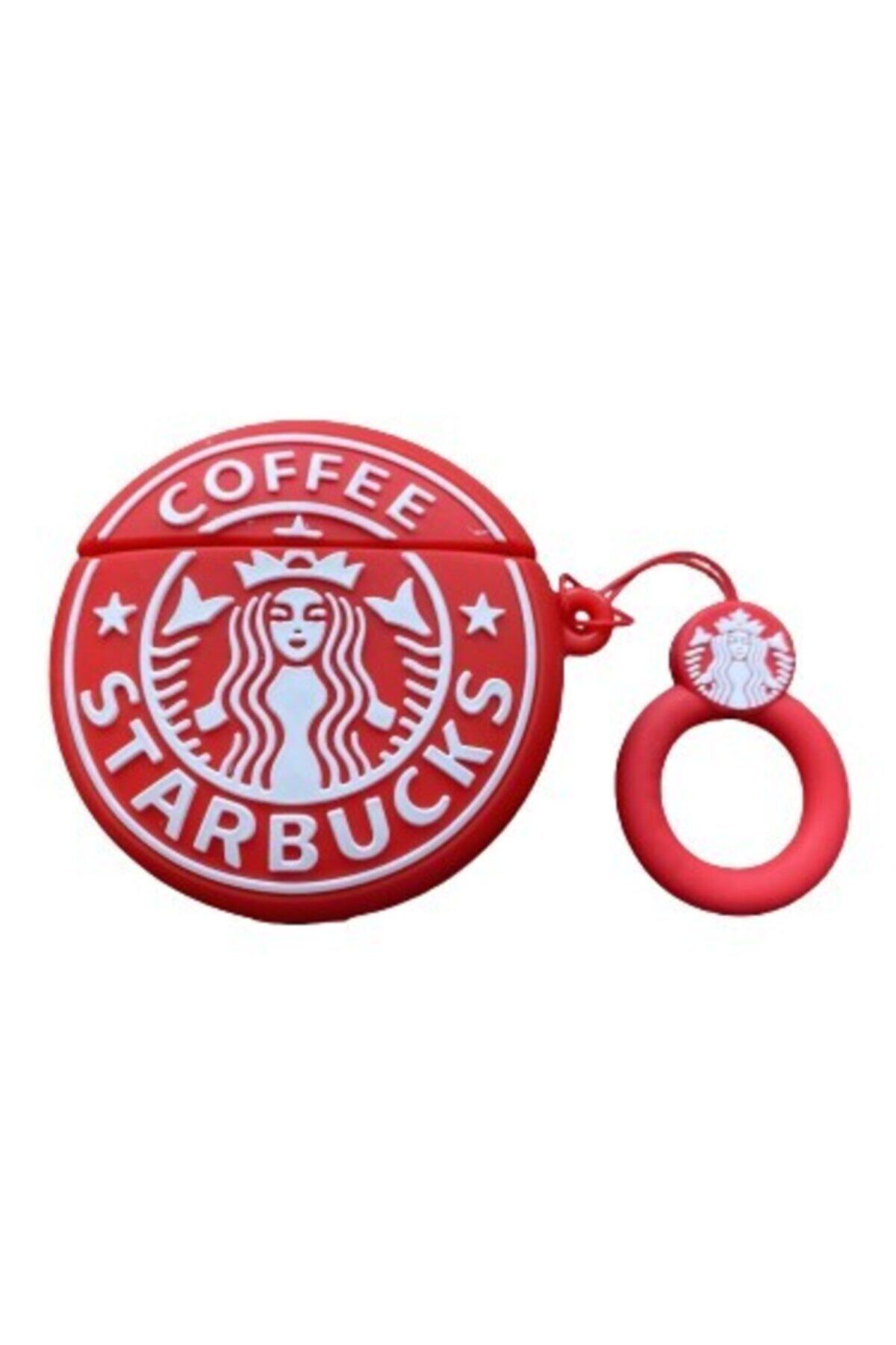 Telehome Airpods Kılıfı 1. Ve 2. Nesil Uyumlu Sevimli Starbucks
