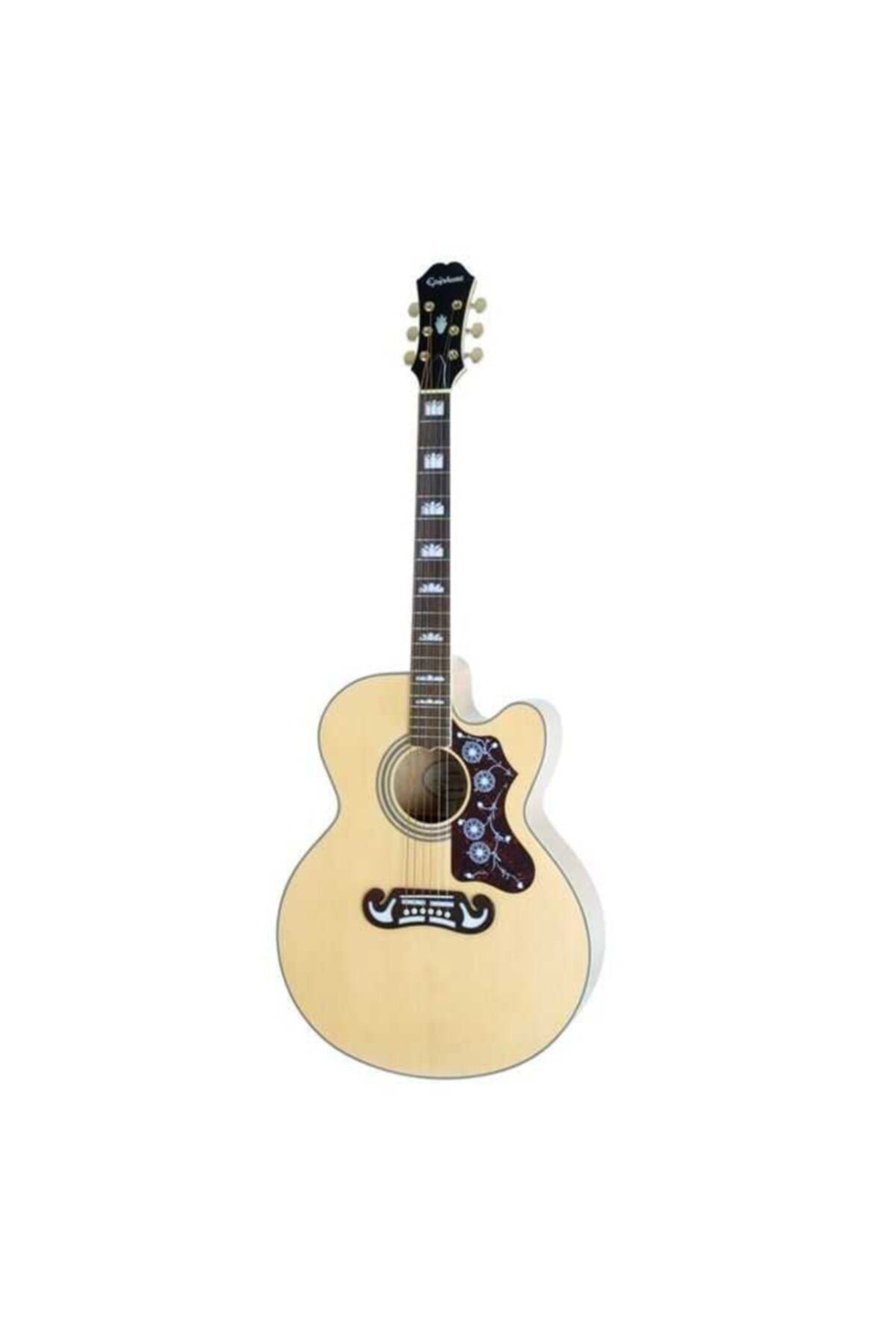 Epiphone Ej-200 Ce Gold Elektro Akustik Gitar (natural)