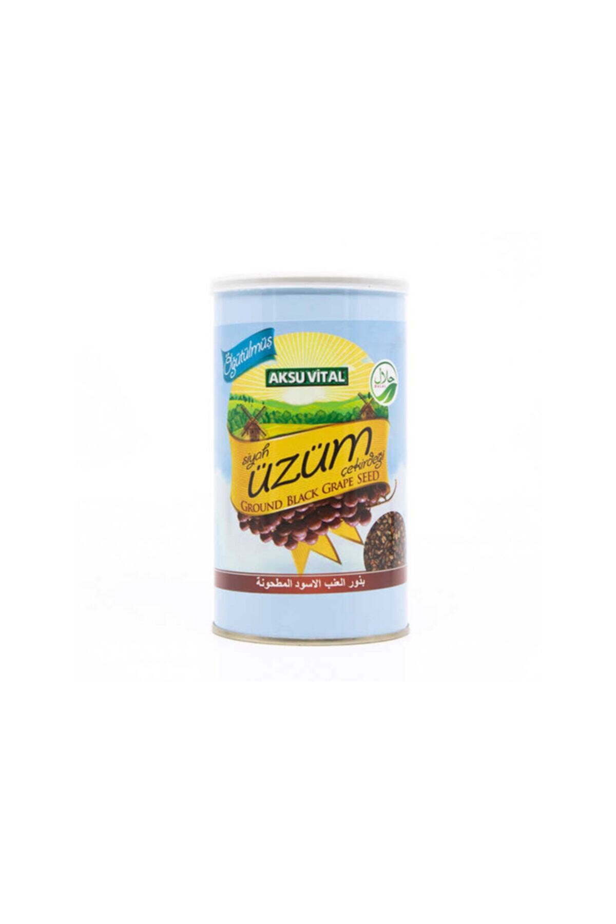 Aksuvital Bitkisel Ürünler Aksuvital Siyah Üzüm Çekirdeği Toz 250 g