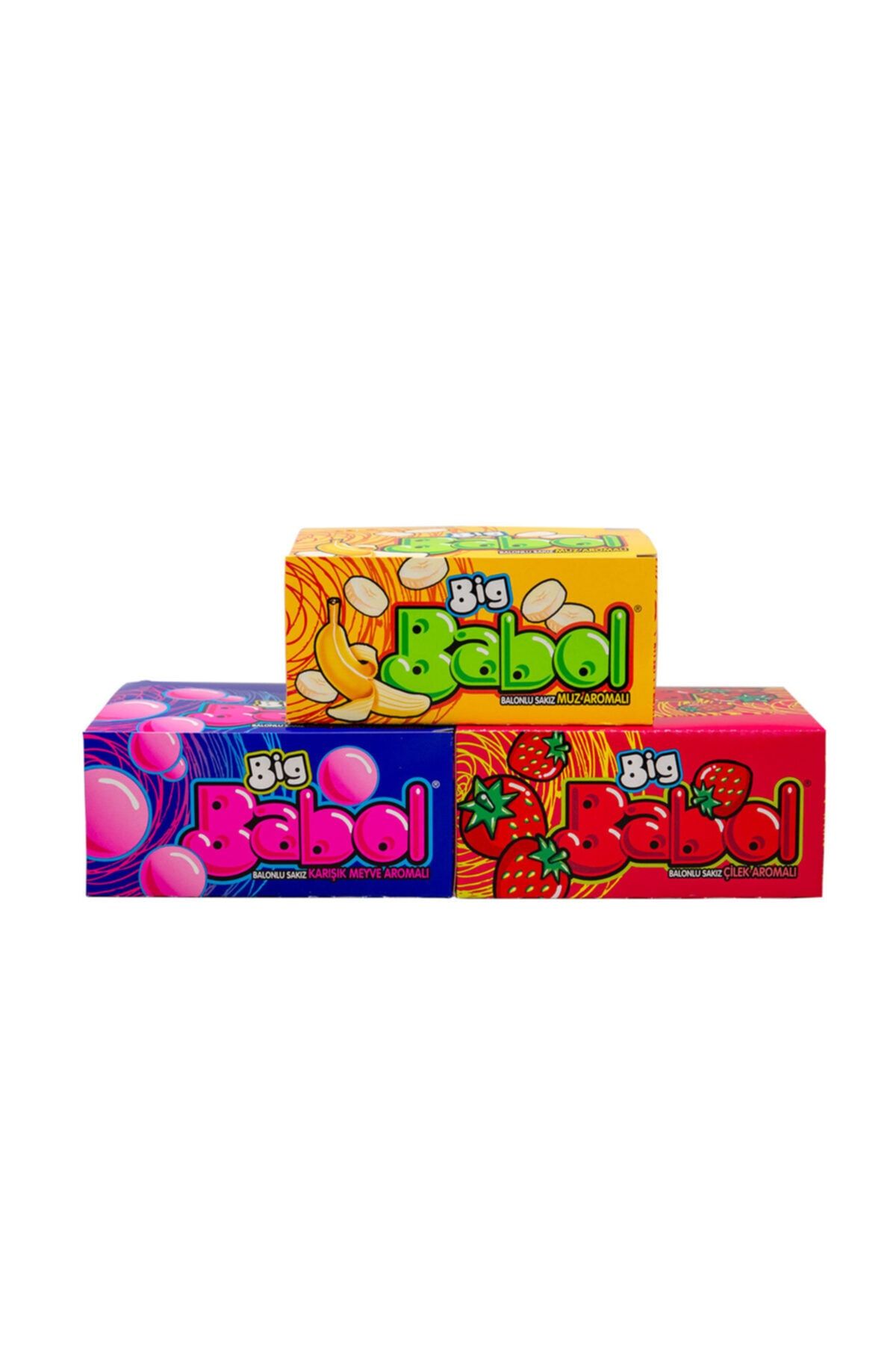 PERFETTİ Bigbabol Sakız Seti 3'lü