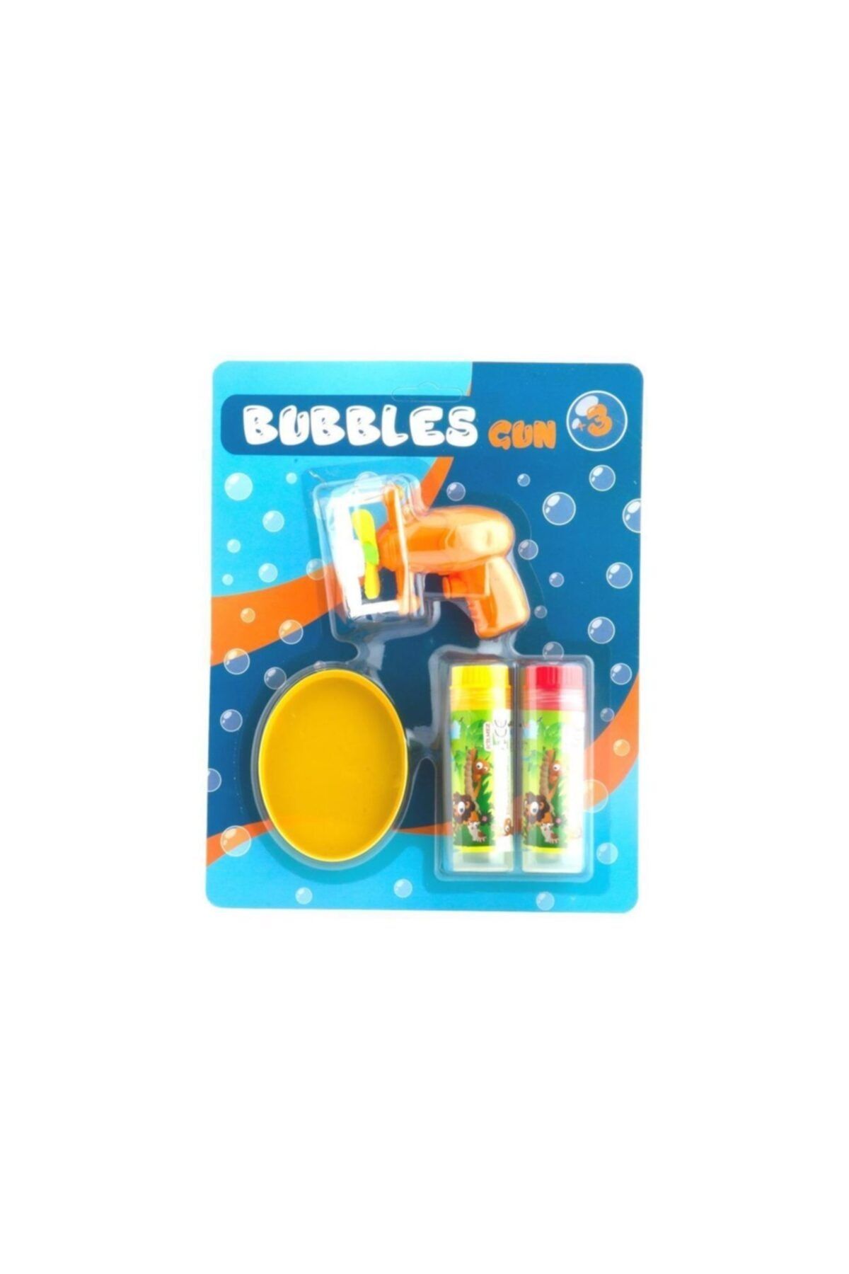 HBK Bubbles Gun Çoklu Baloncuk Köpük Tabancası 2 Şişe Köpük