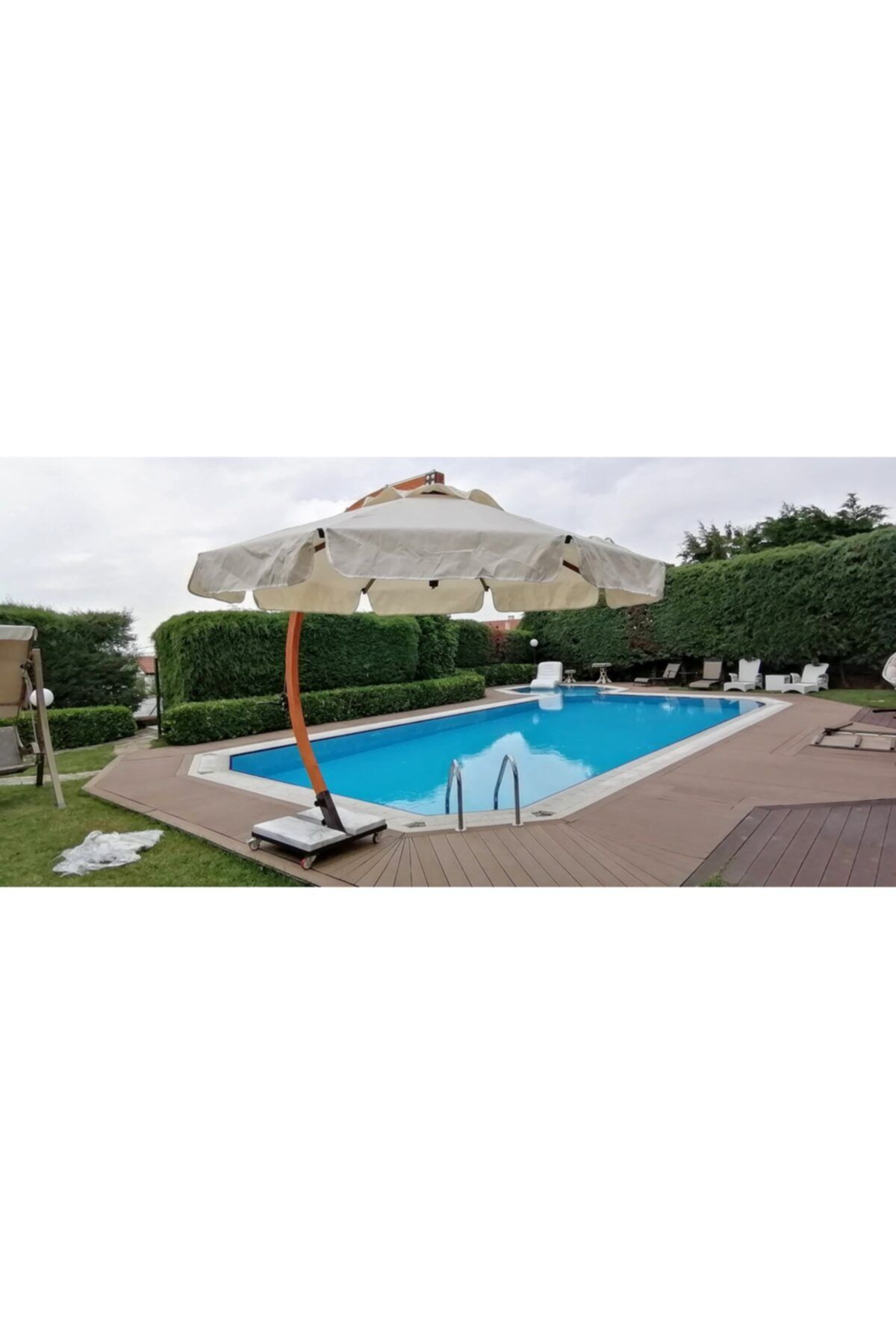 CRESCENT DESIGN Ahşap Gövde Şemsiye