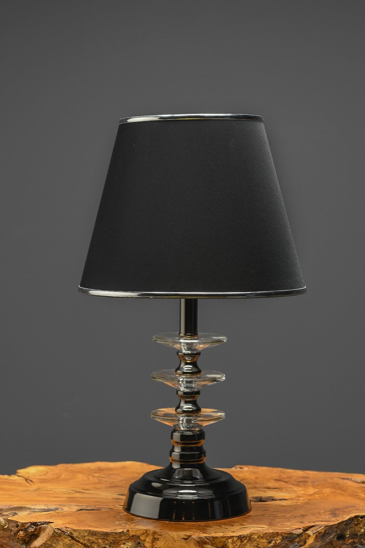 Hmydesign Plate Abajur Siyah