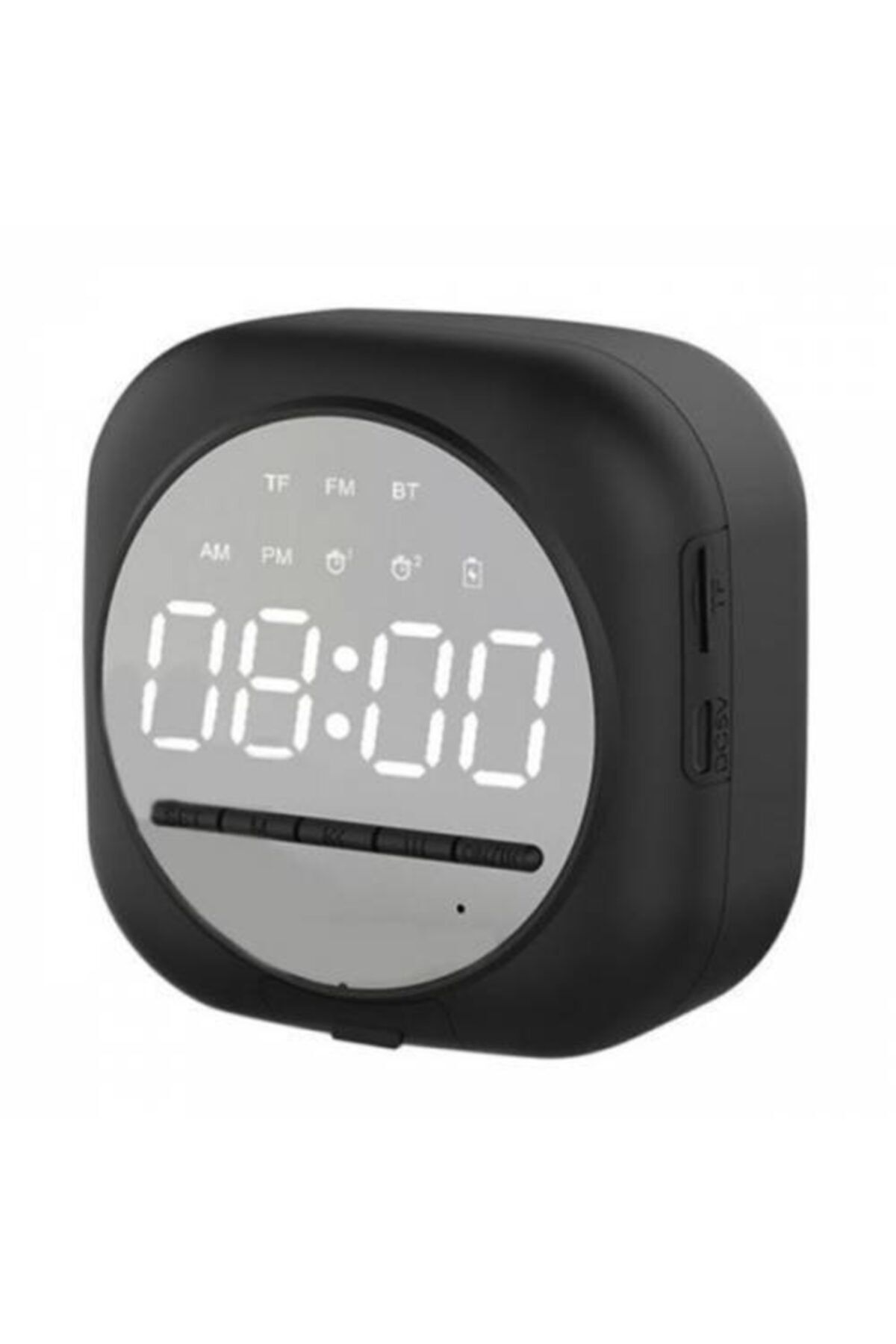 Polhammobile Polham Taşınabilir Bluetooth Hoparlör, Radyolu, Diğital Saatli Ve Alarmlı Hoparlör, Telefon Standlı