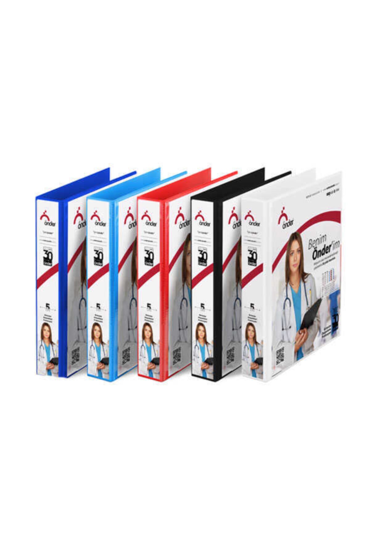 Önder A4 Firma Klasörü 3 Cm-2halkalı Lacivert