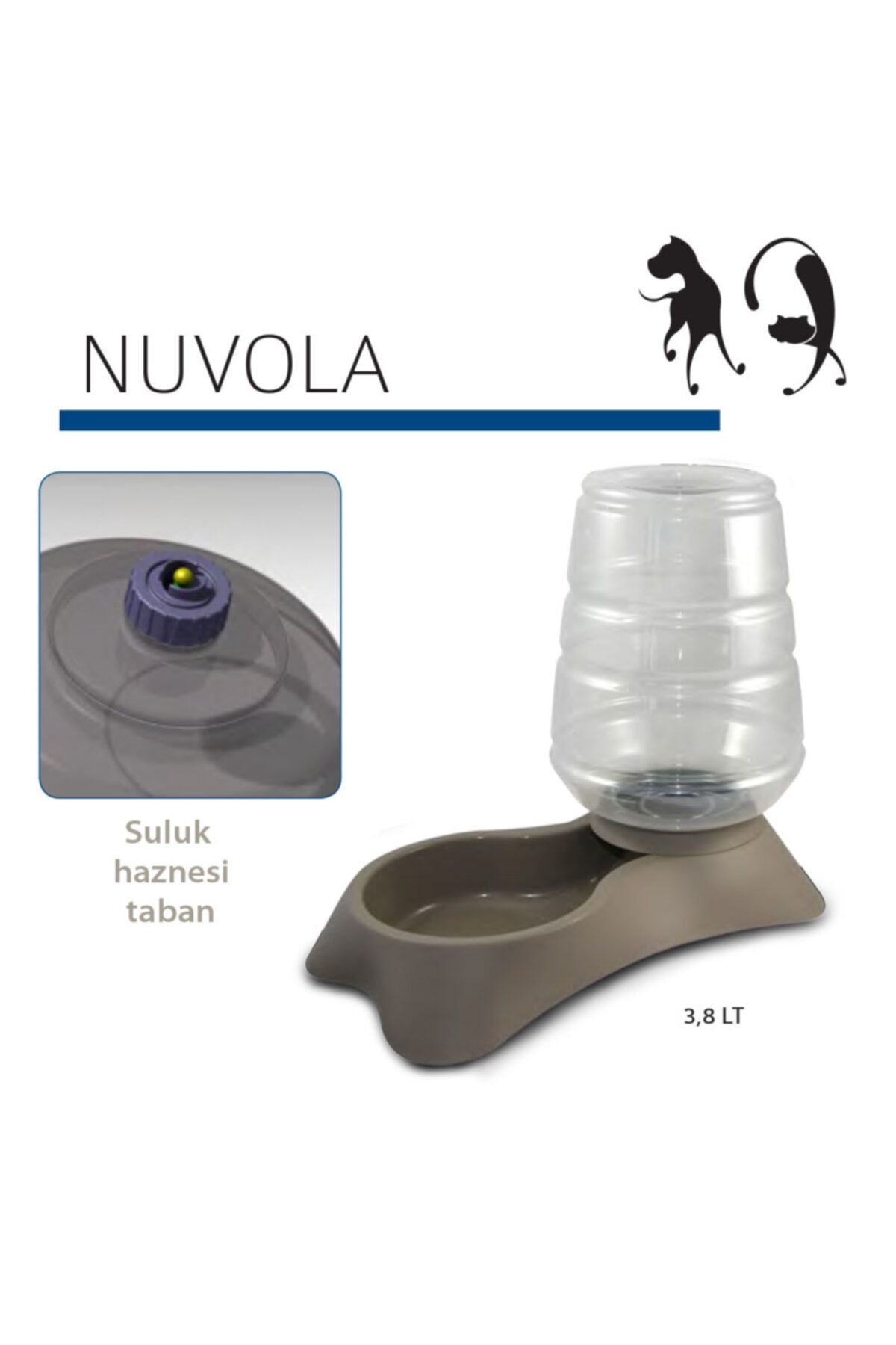 See Me Mp Su Kabı Nuvola Hazneli 3.8lt K.rengi