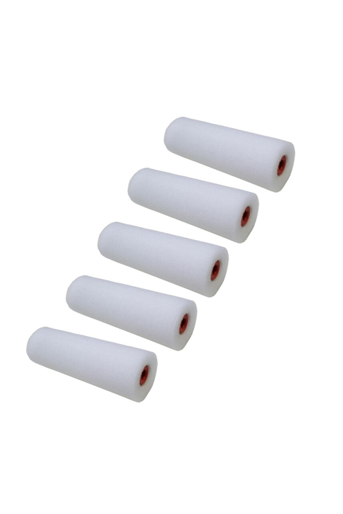 Bereket Sünger Rulo 10 cm Yedek 5 Adet Beyaz Rulo