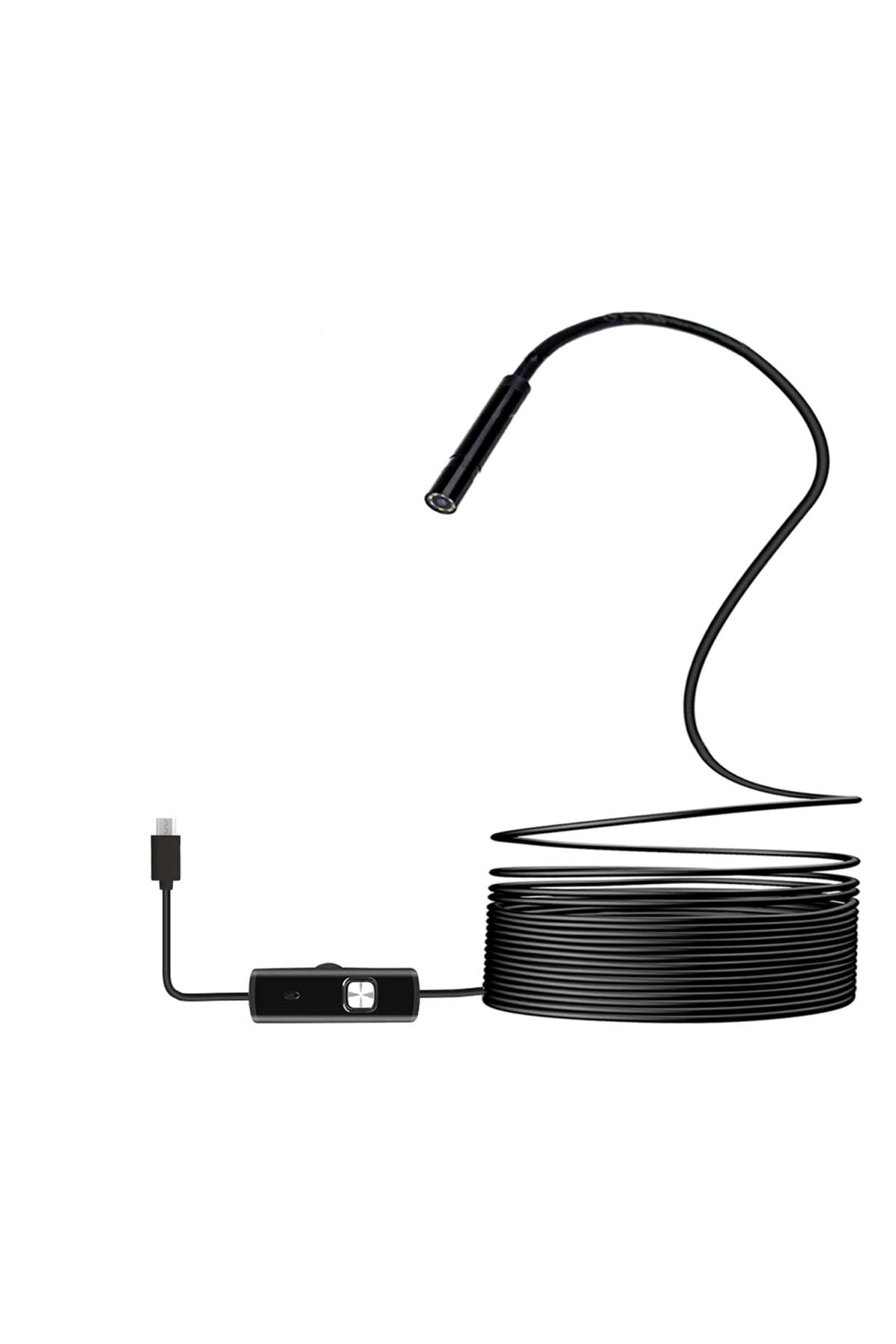 Knmaster Ek-10s Eco Endoskop Boroskop Yılan Kamera 10m +aparatlar