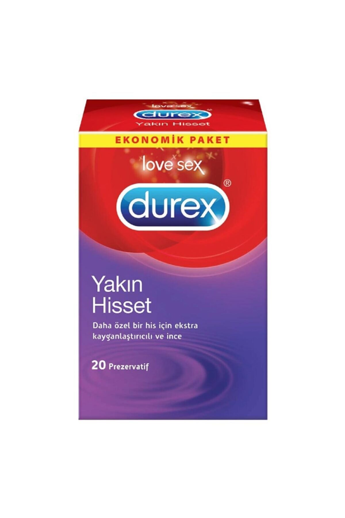 Durex Prezervatif 20'li Yakın Hisset
