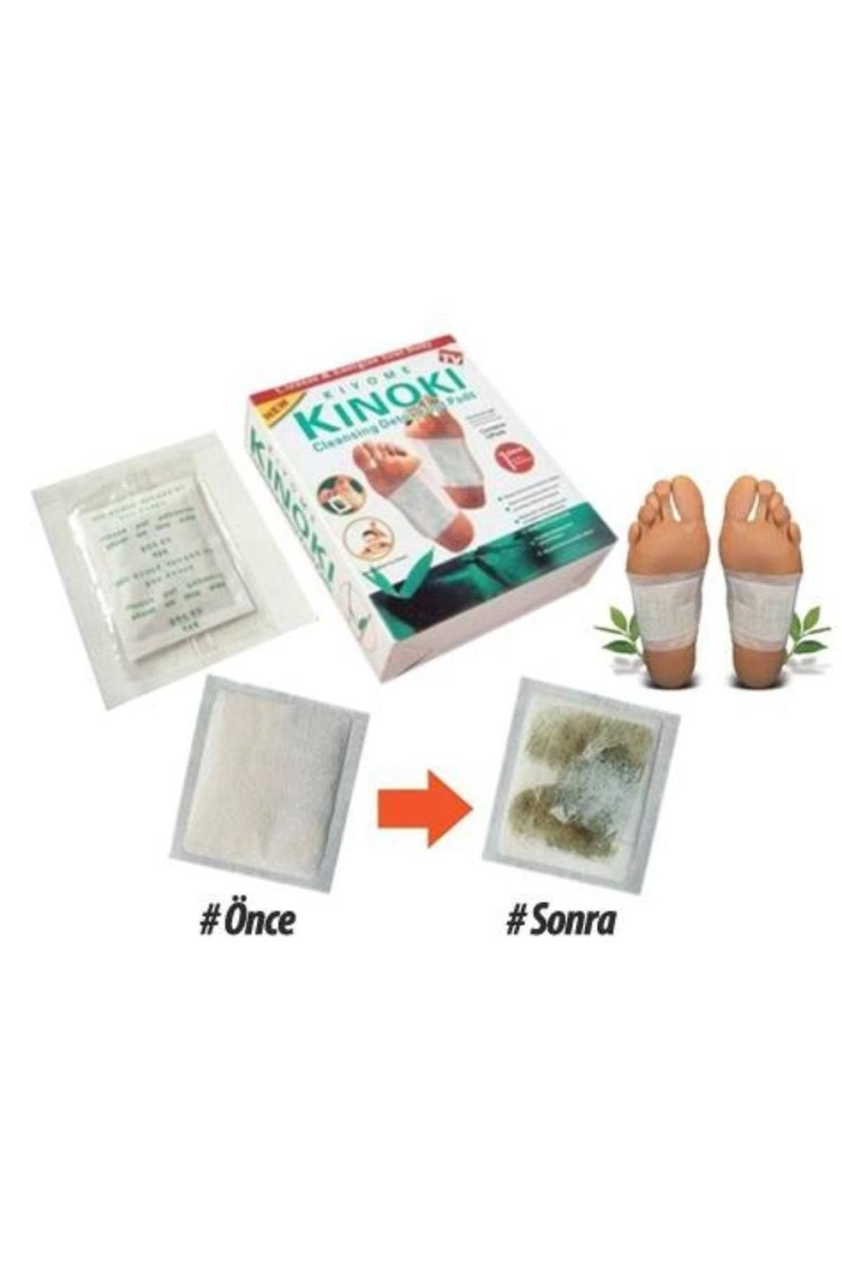 Nokta's Kinoki Toksin Atıcı Detox Ayak Bandı 10’lu (2 Adet)