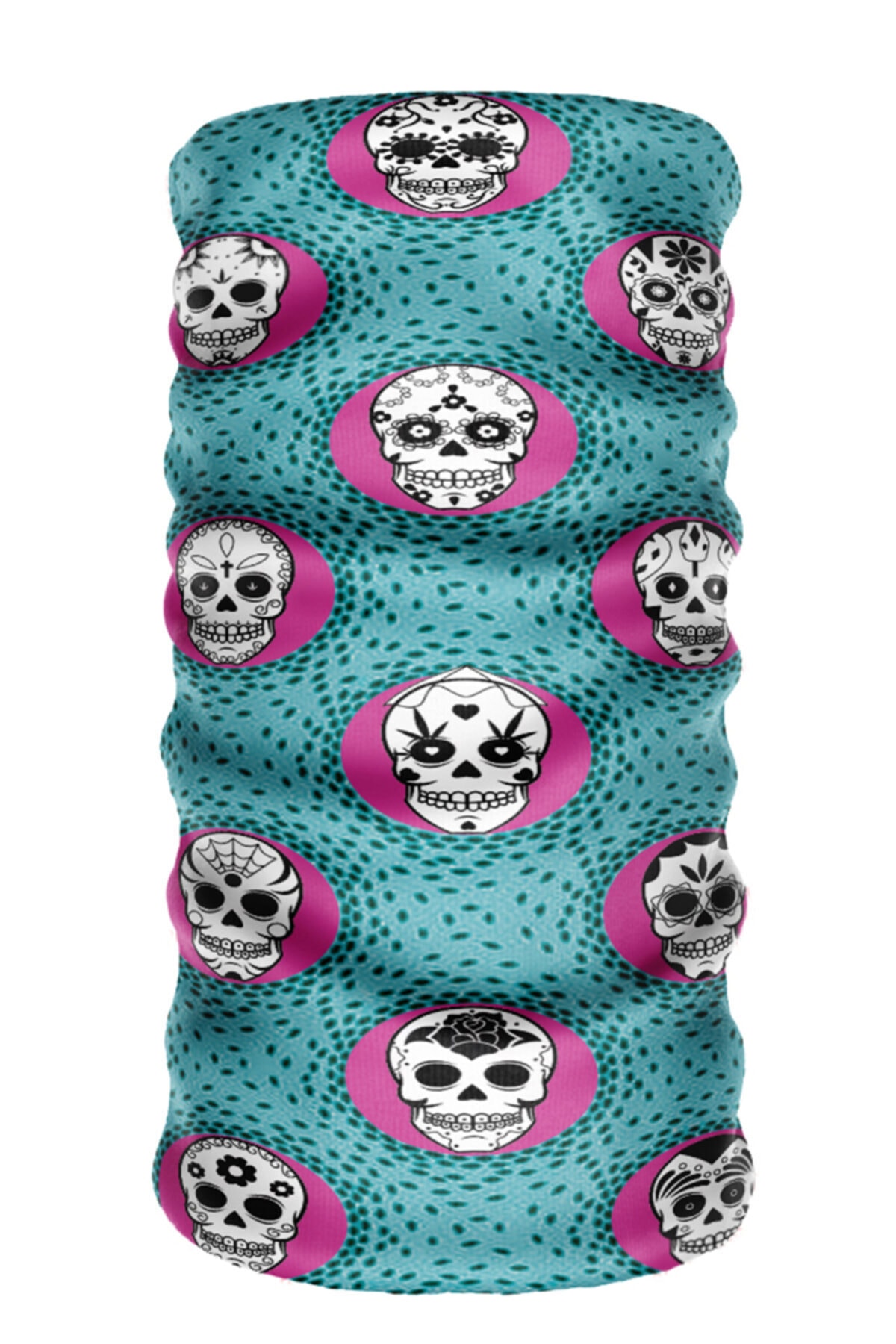 eTaktik ® Debuff Collar Skull Gambler Boyunluk Bandana