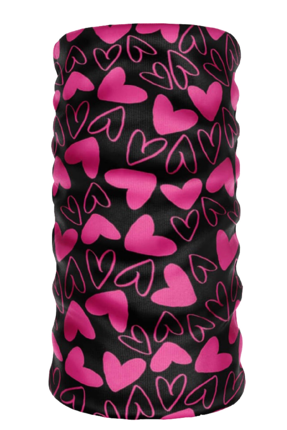 eTaktik Debuff Collar Kalp Desenli Boyunluk Bandana