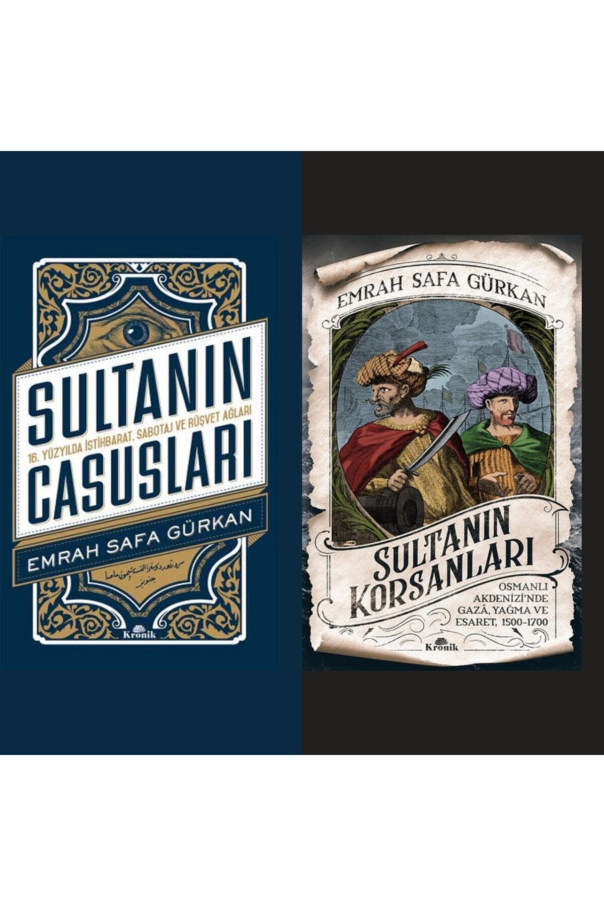 Kronik Yayınları Emrah Safa Gürkan Set / Sultanın Casusları / Sultanın Korsanları 2 Kitap