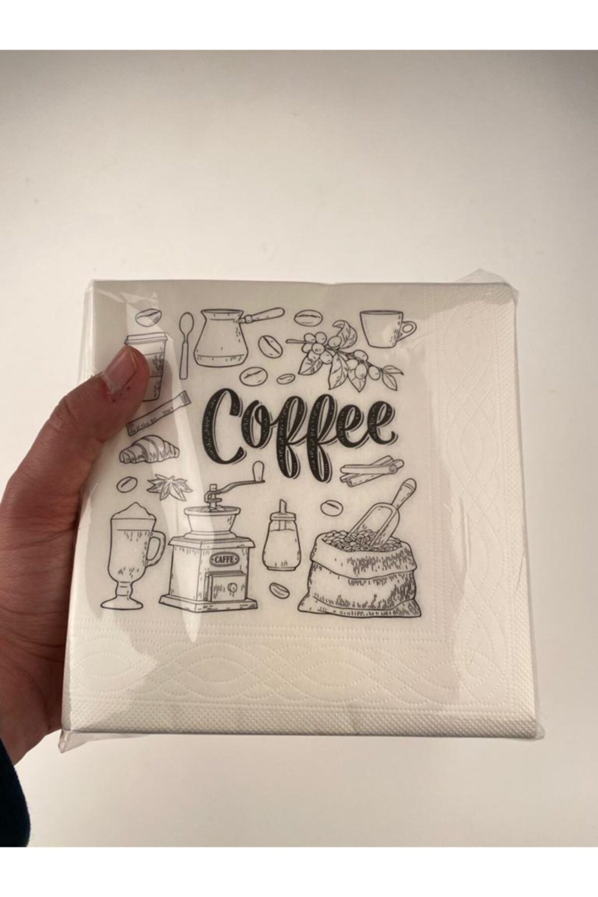 The Company Coffee Desenli Peçete 100'lü