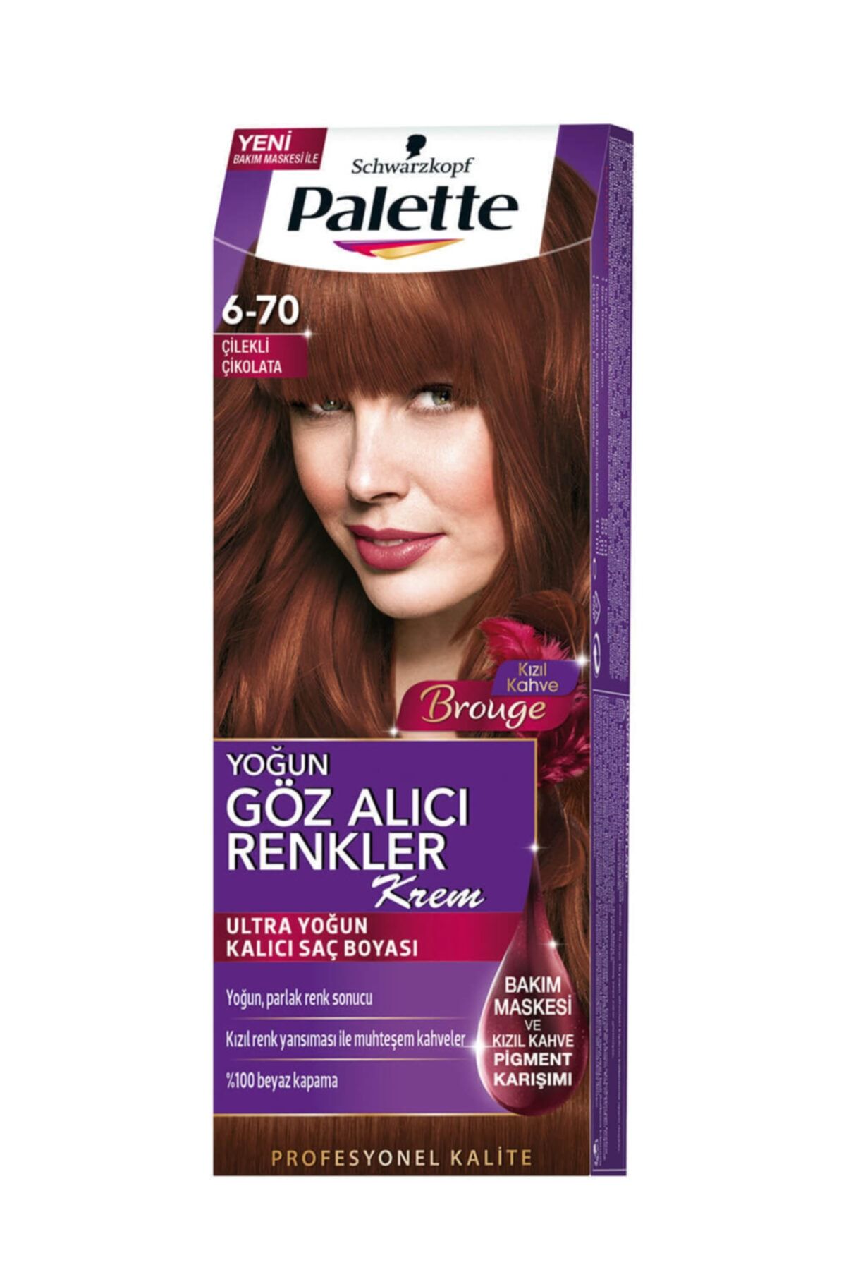 Palette Natural Göz Alıcı 6-70 Çilekli Çikolata