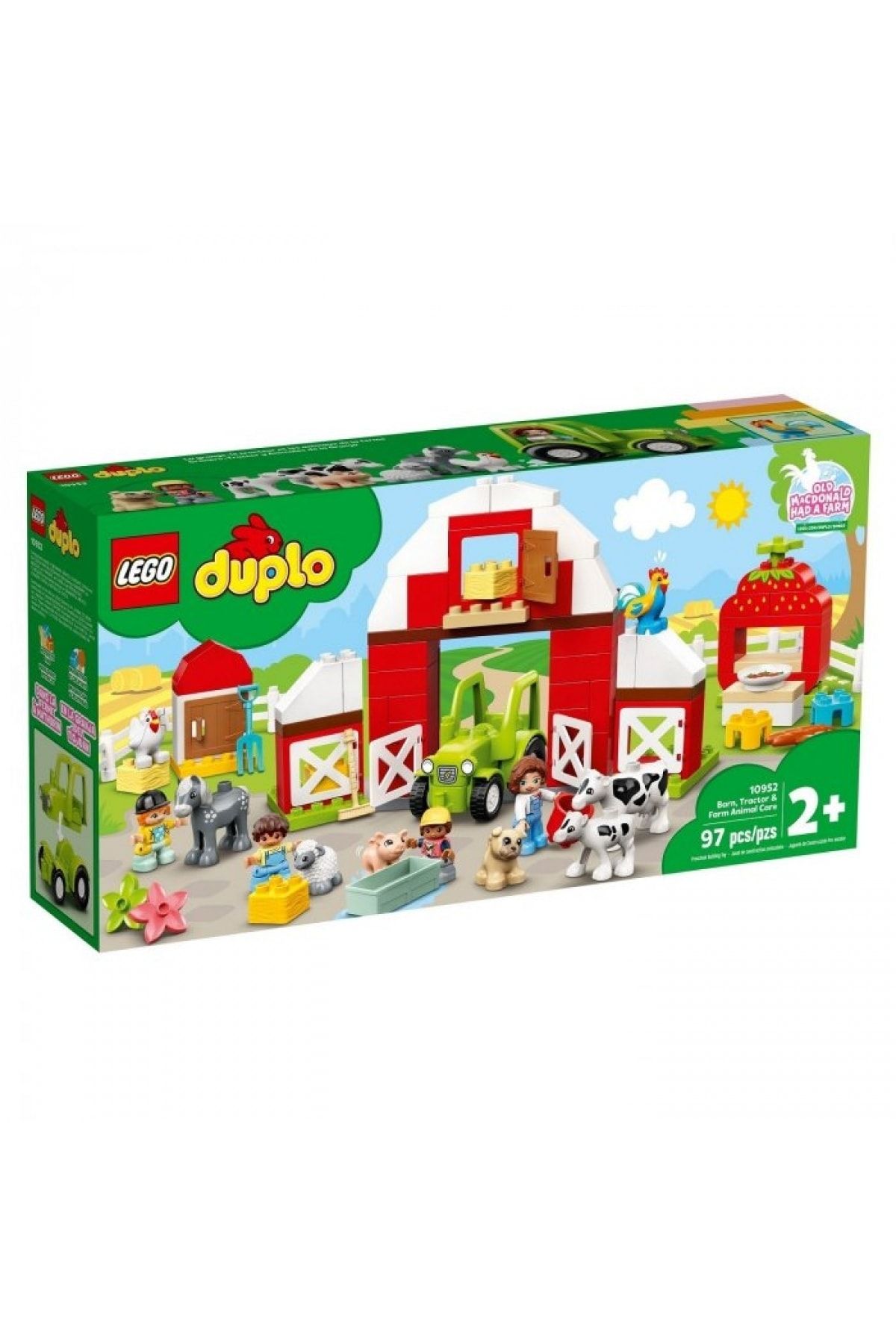 lego duplo 10952 ahir traktor ciftlik hayvanlari bakimi 97 parca fiyati yorumlari trendyol