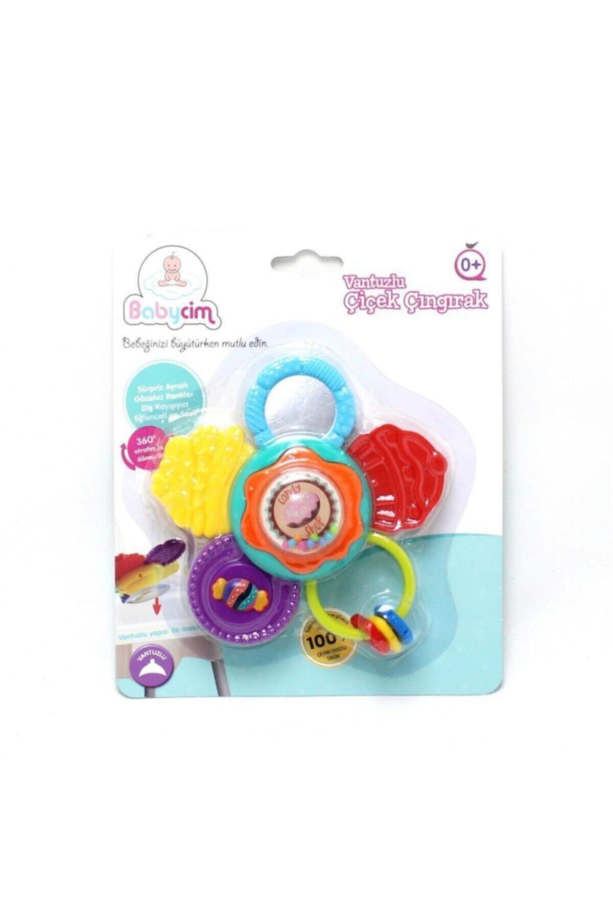 BABYCİM Vantuzlu Çiçek Çıngırak 0884