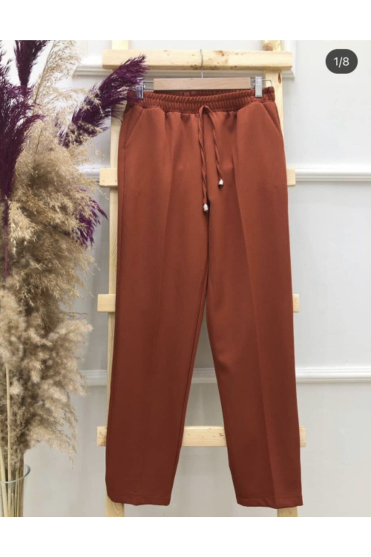 Özlem butik Bel Lastikli Pantalon