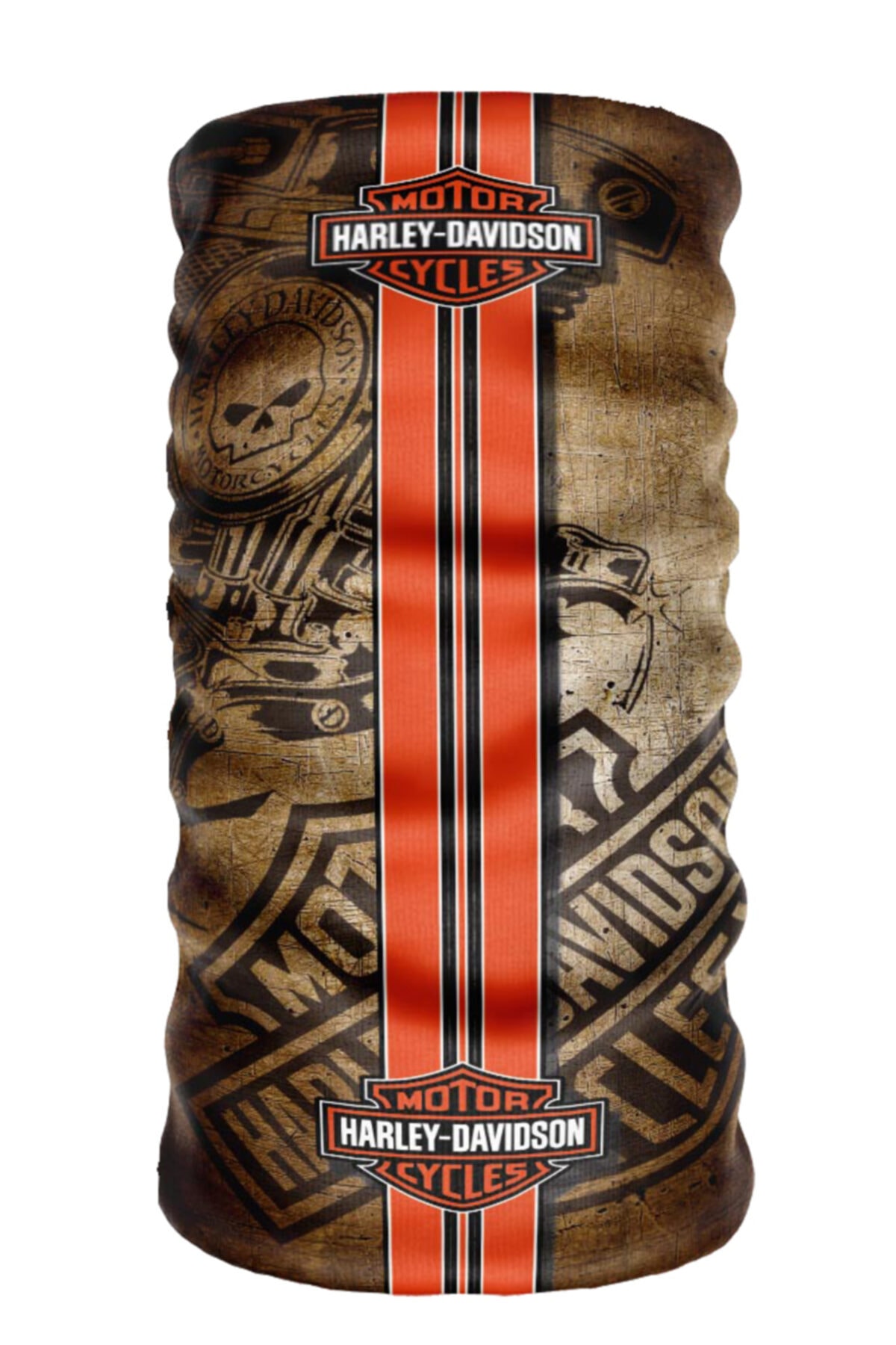 eTaktik ® Debuff Collar Harley-davidson Skull Boyunluk Bandana