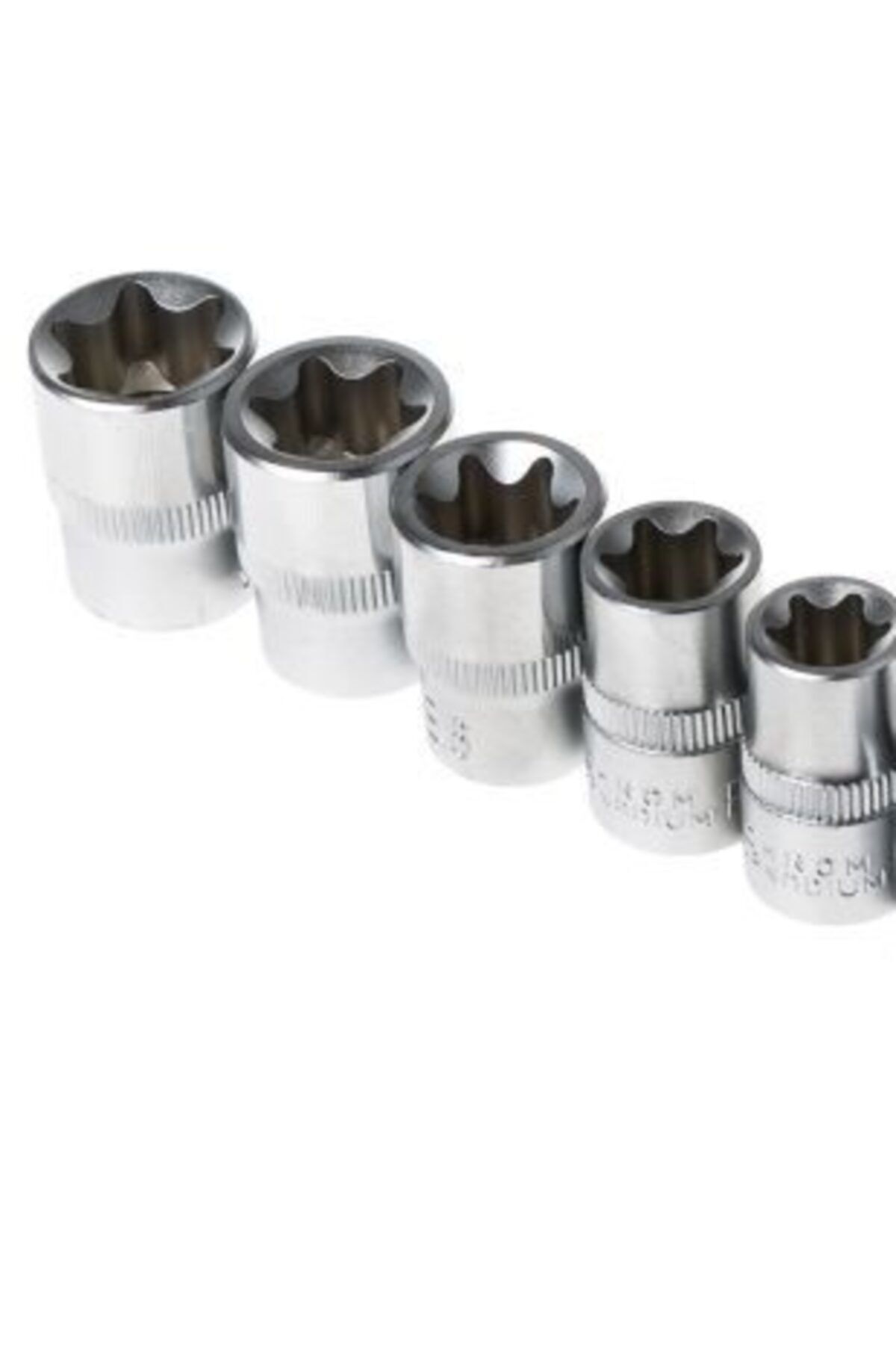İzeltaş 6 Prc 1/2'' Star Lokma Anahtar Tk (E10-E12-E14-E16-E18-E20)